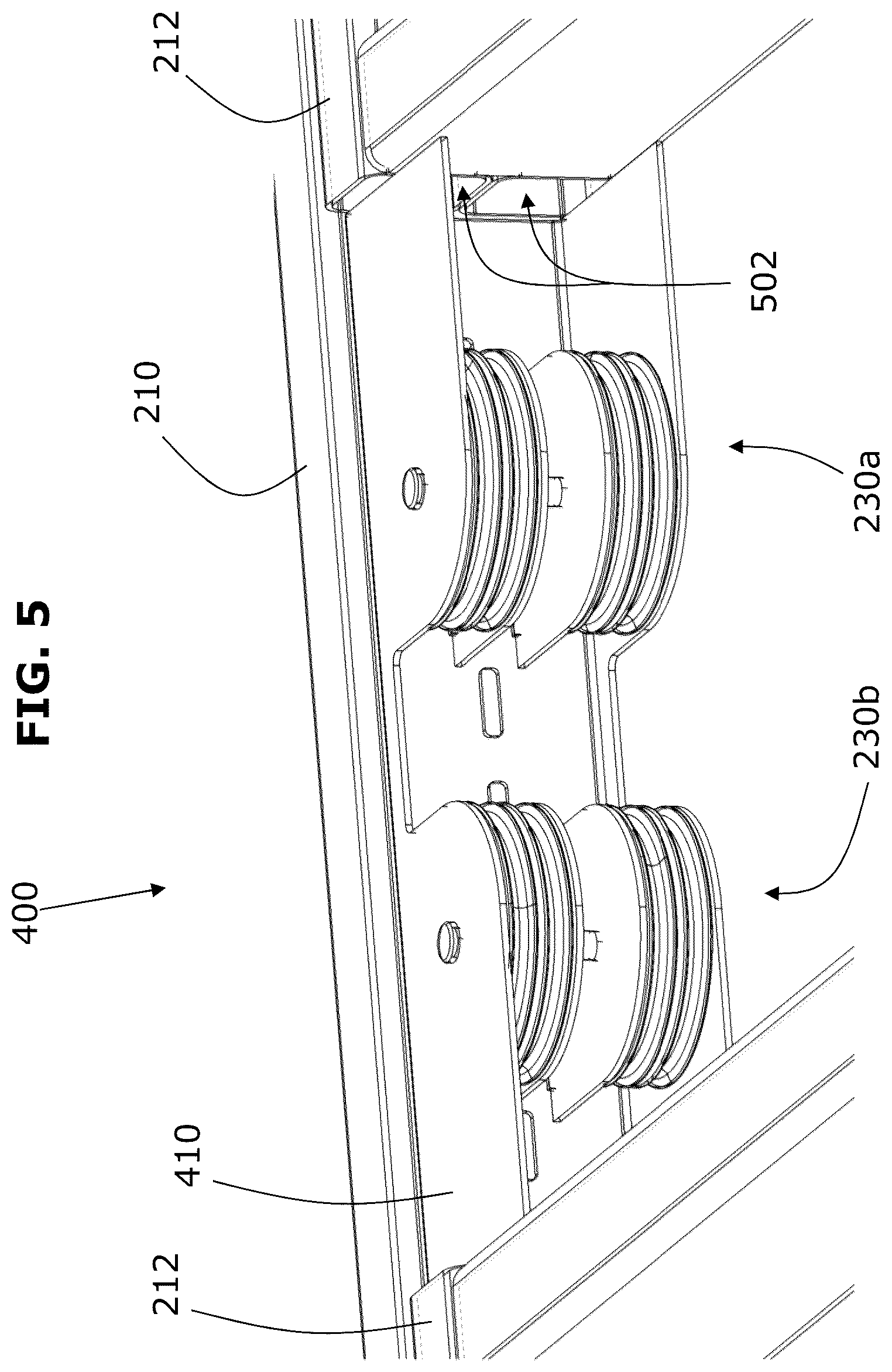 Patent US12325346 Figure 5 – Floor positioning system