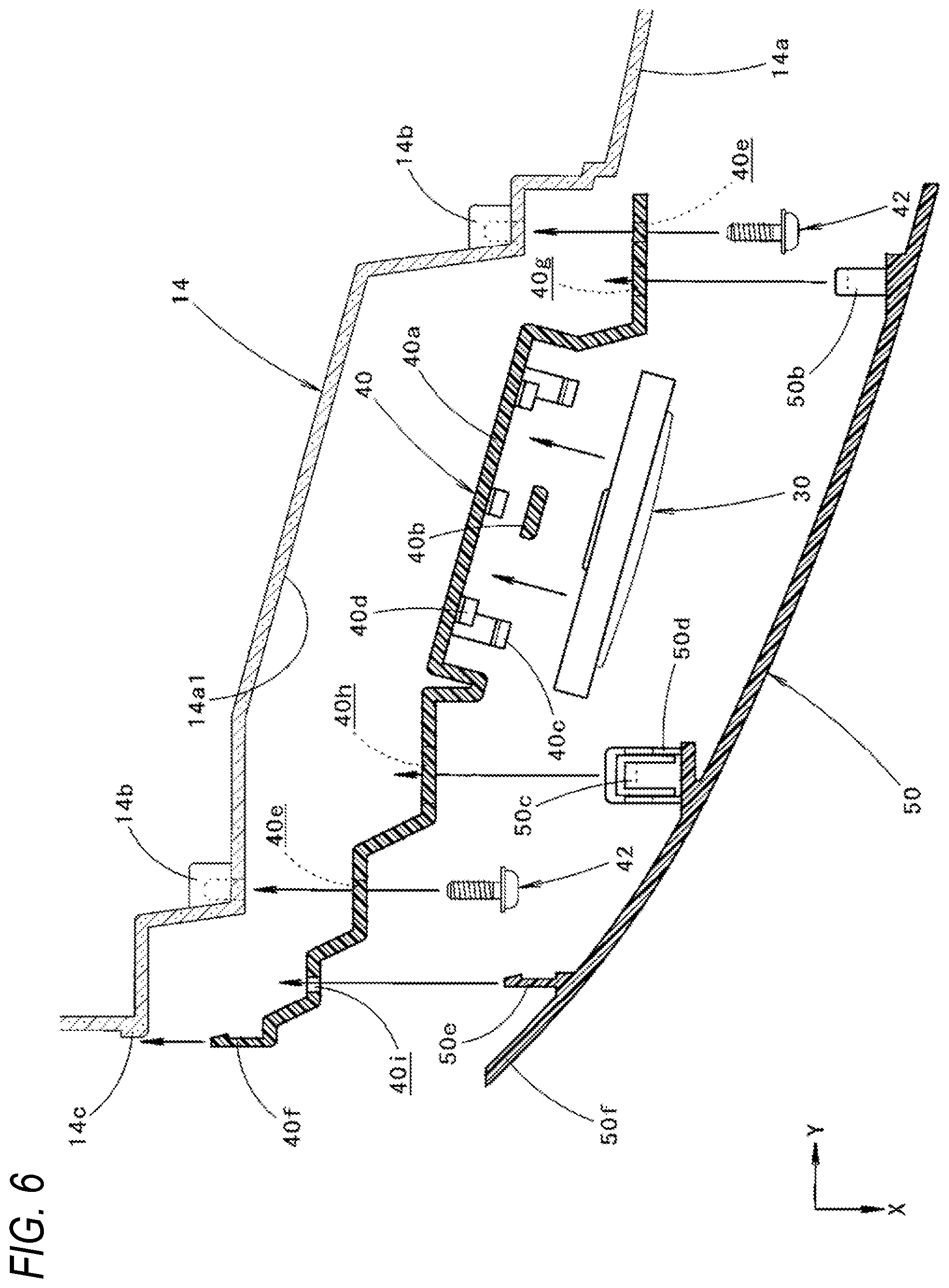 Patent US12325350 Figure 6 – Vehicular lamp