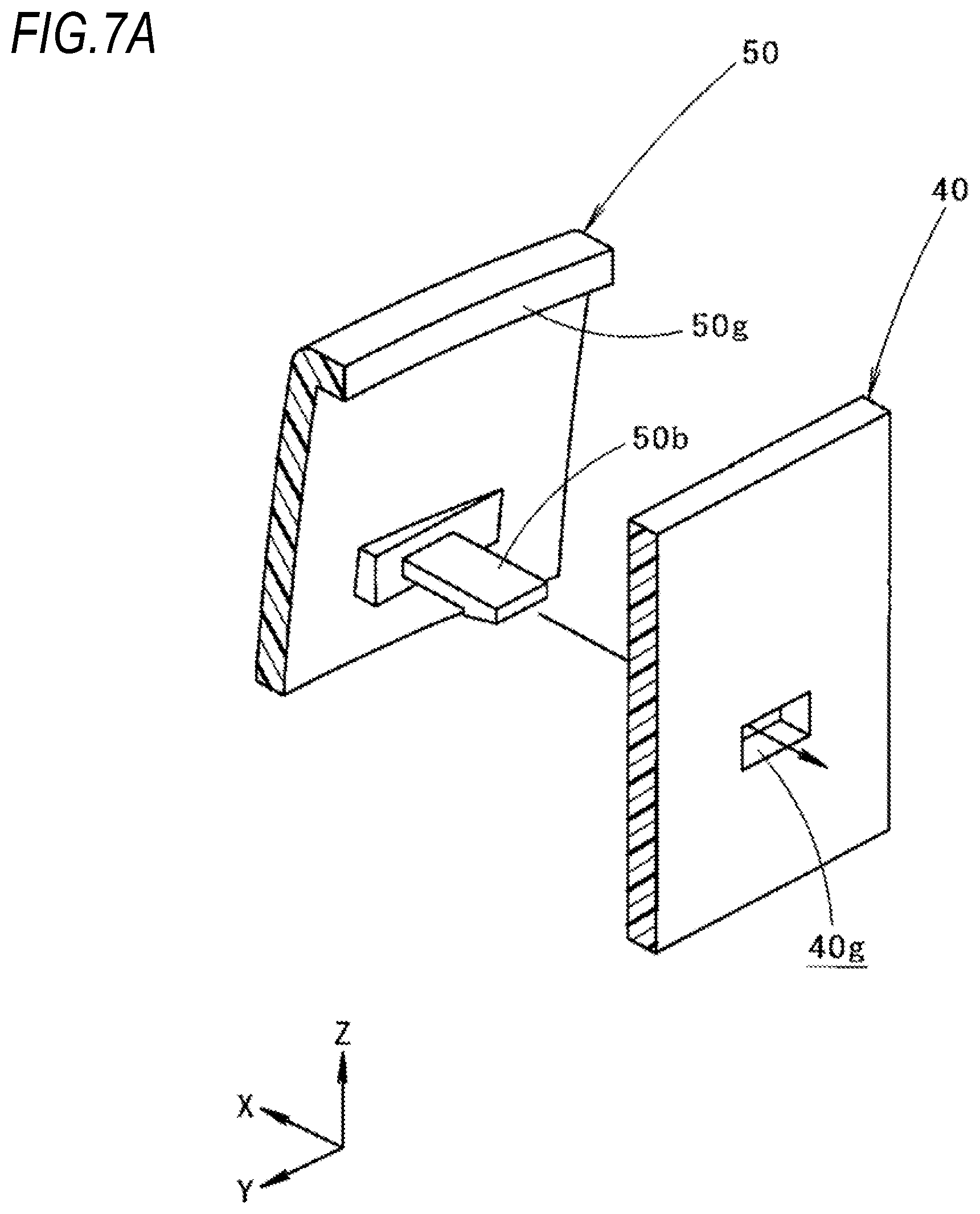 Patent US12325350 Figure 7 – Vehicular lamp