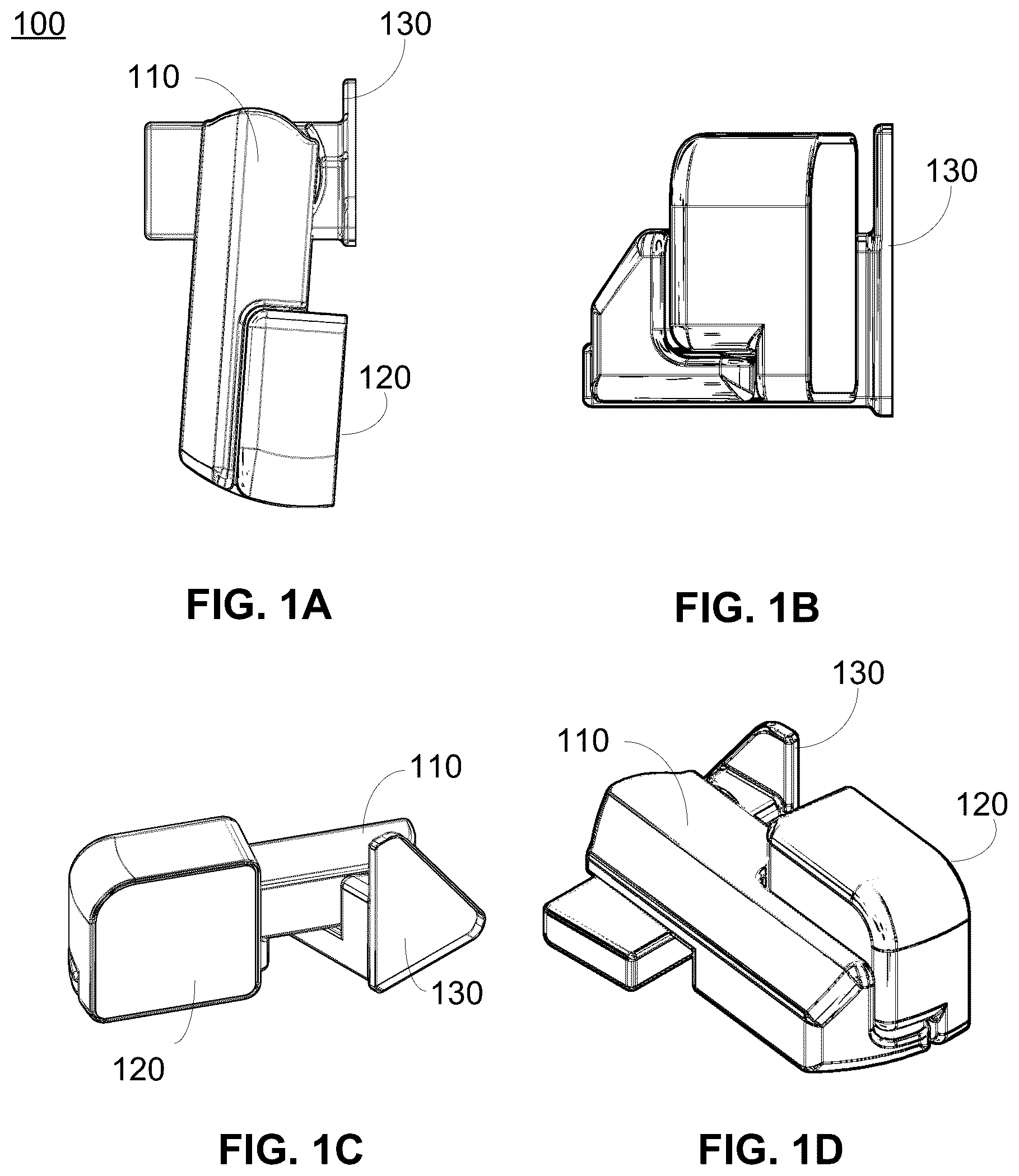 Patent US12325358 Figure 1 – Electronic control for vehicle mirror