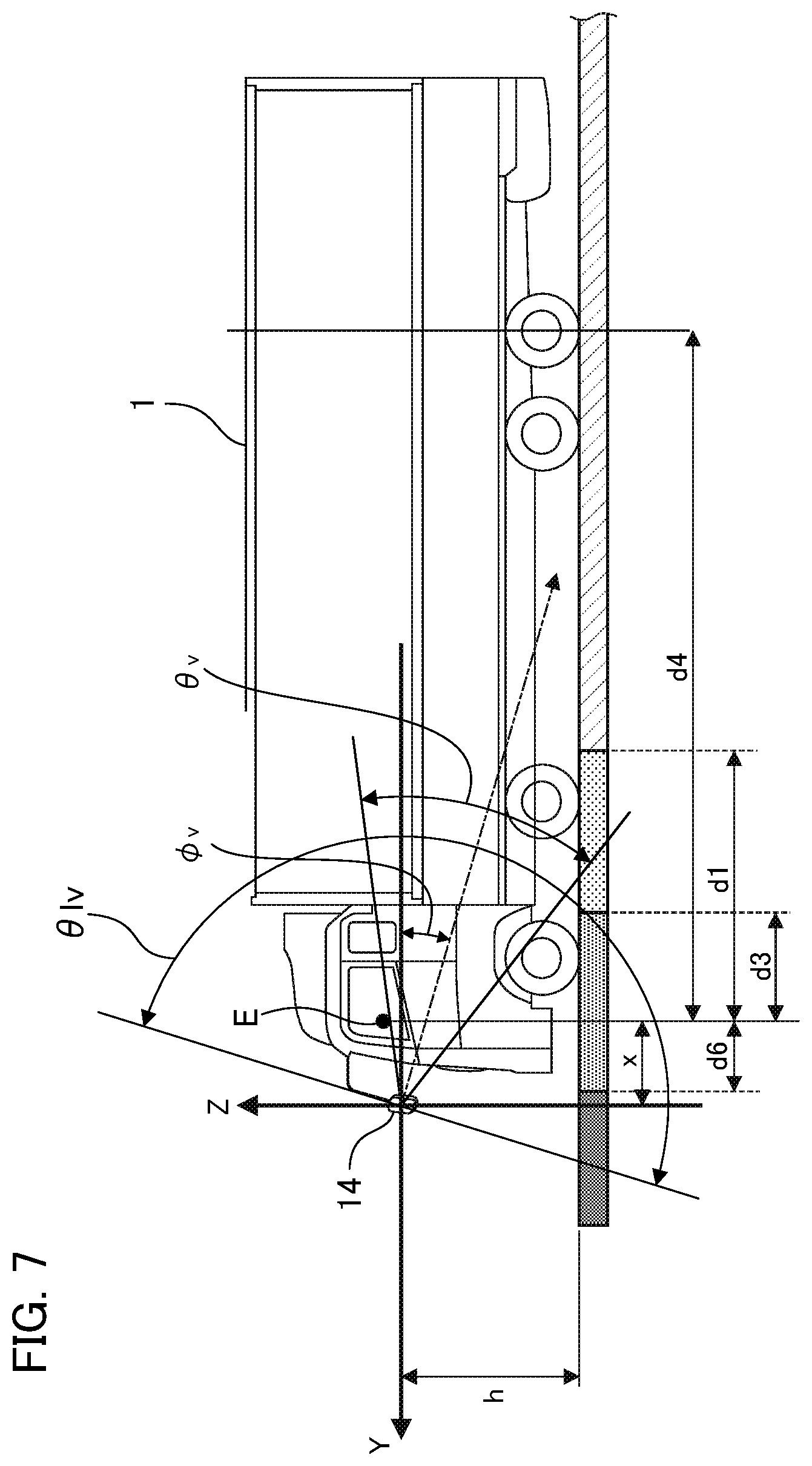Patent US12325361 Figure 7 – Mobile object, image processing method, and storage medium