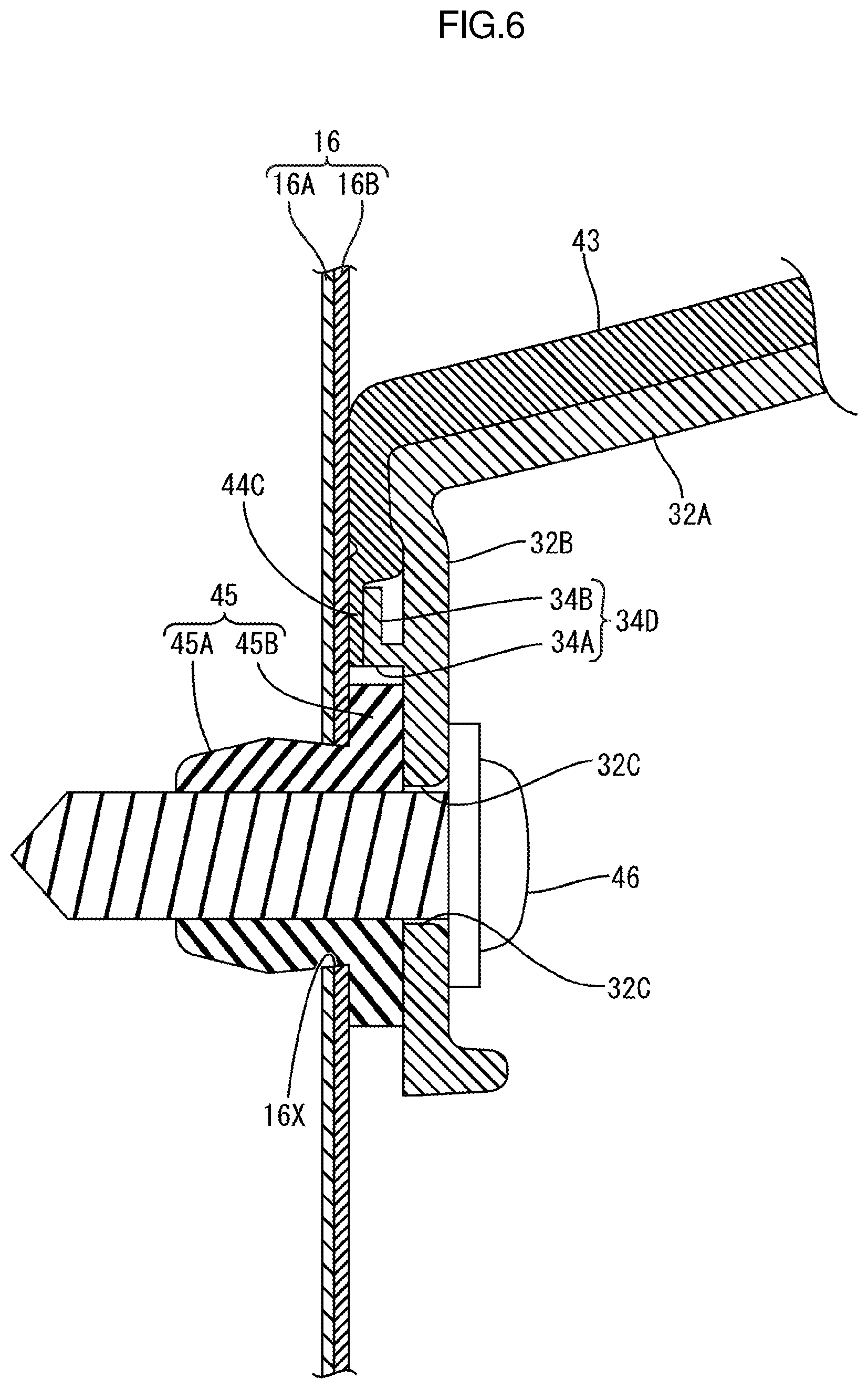 Patent US12325365 Figure 6 – Vehicular interior component