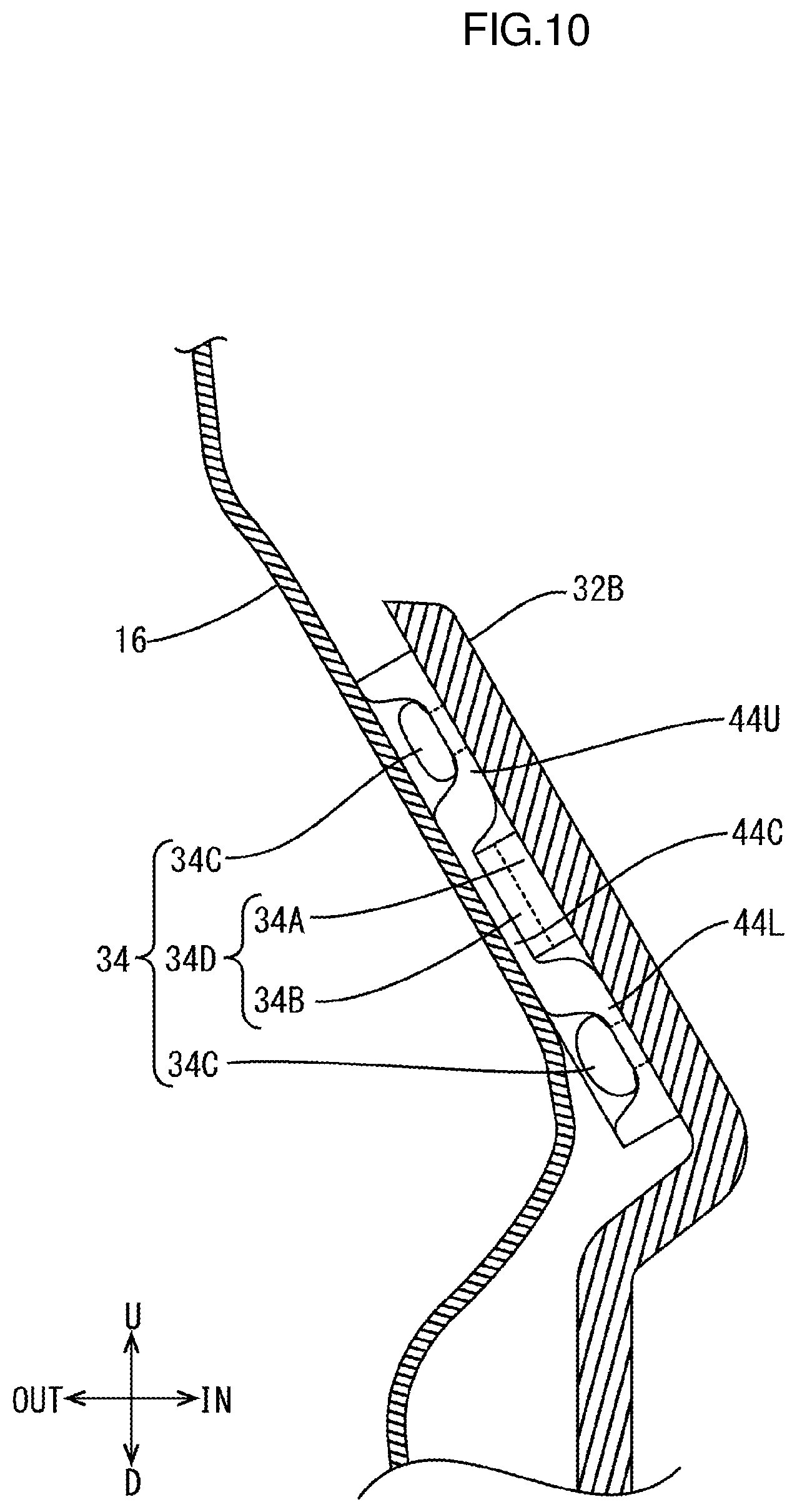 Patent US12325365 Figure 10 – Vehicular interior component