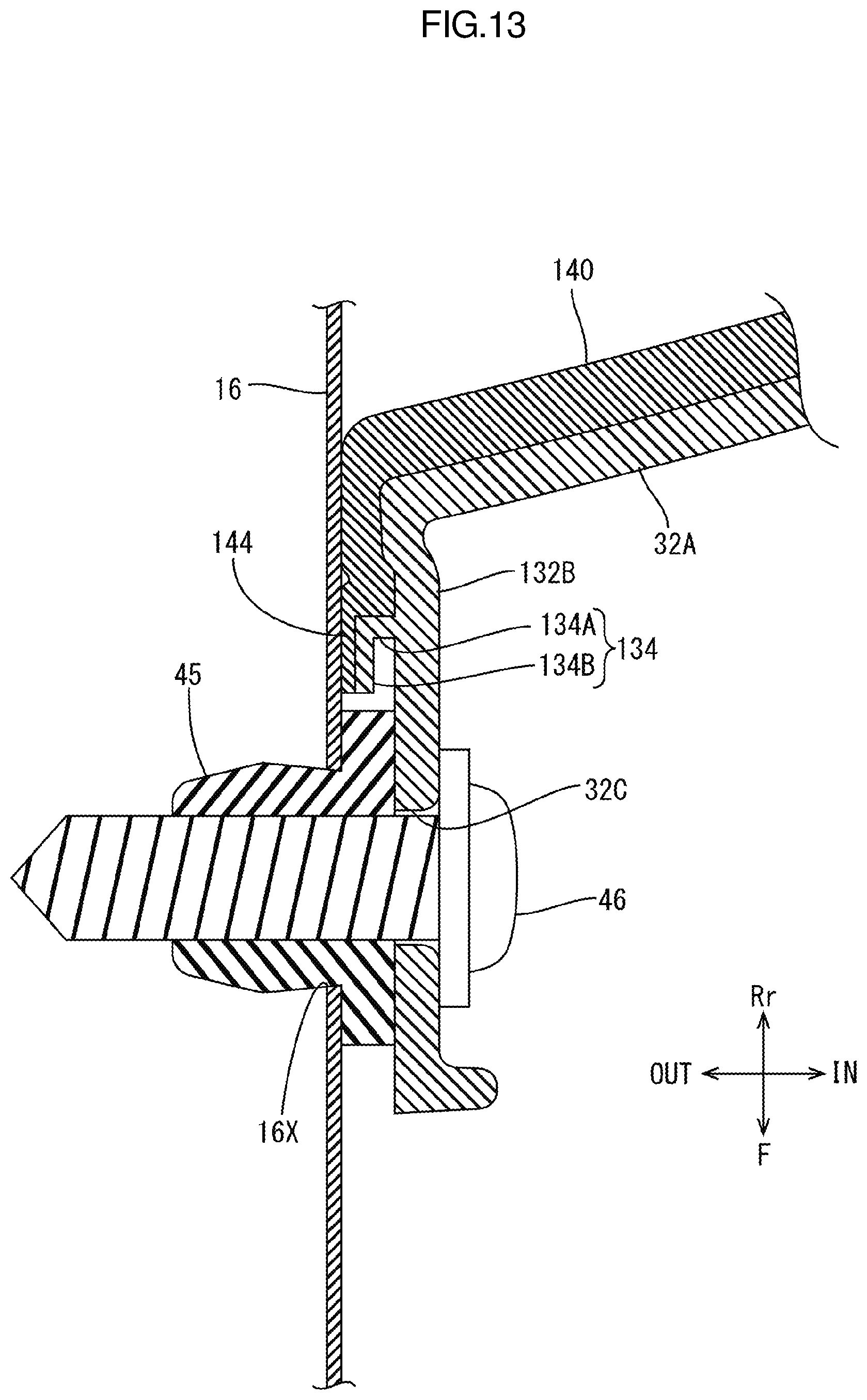 Patent US12325365 Figure 13 – Vehicular interior component