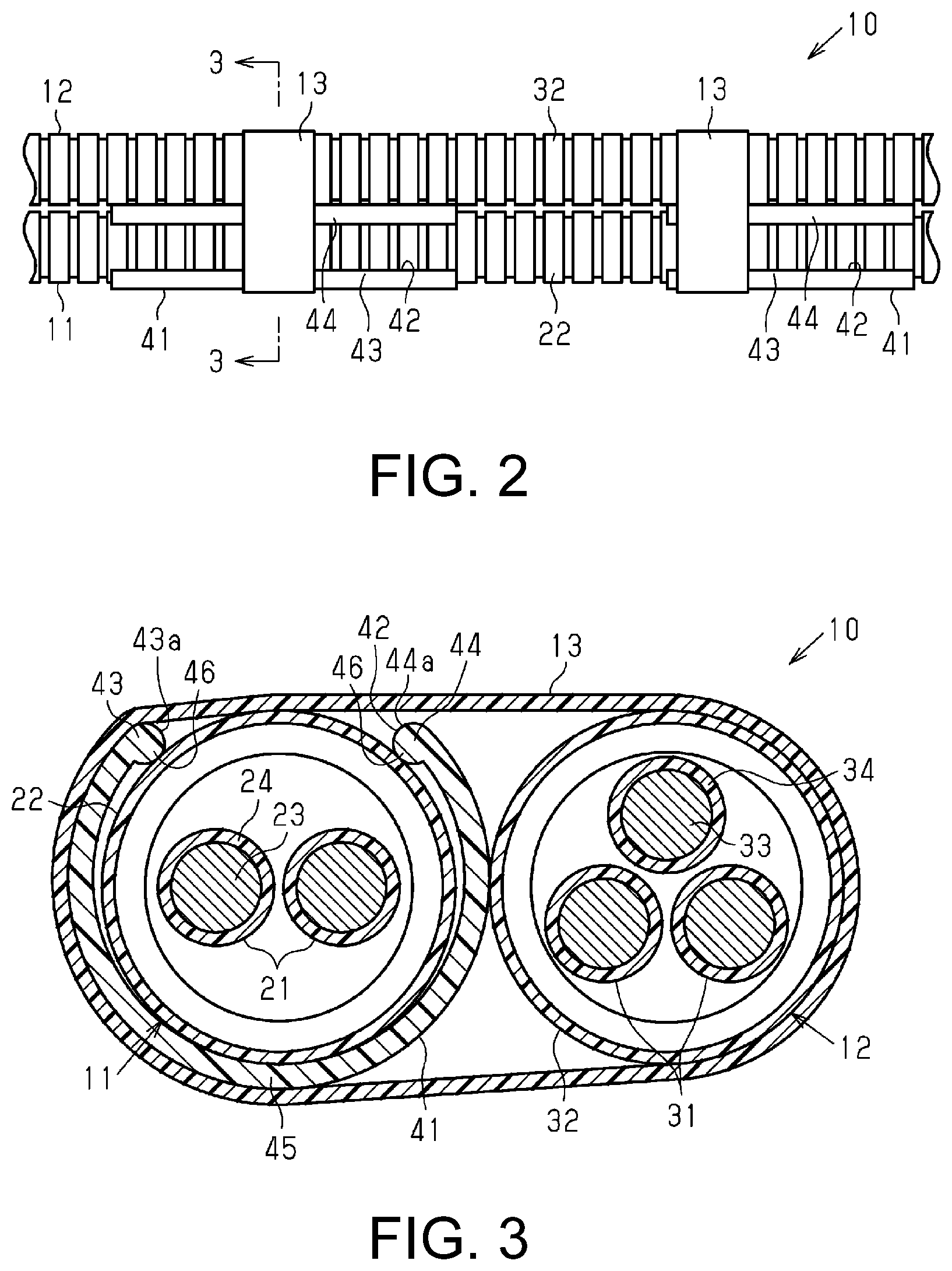 Patent US12325366 Figure 2 – Composite wire harness