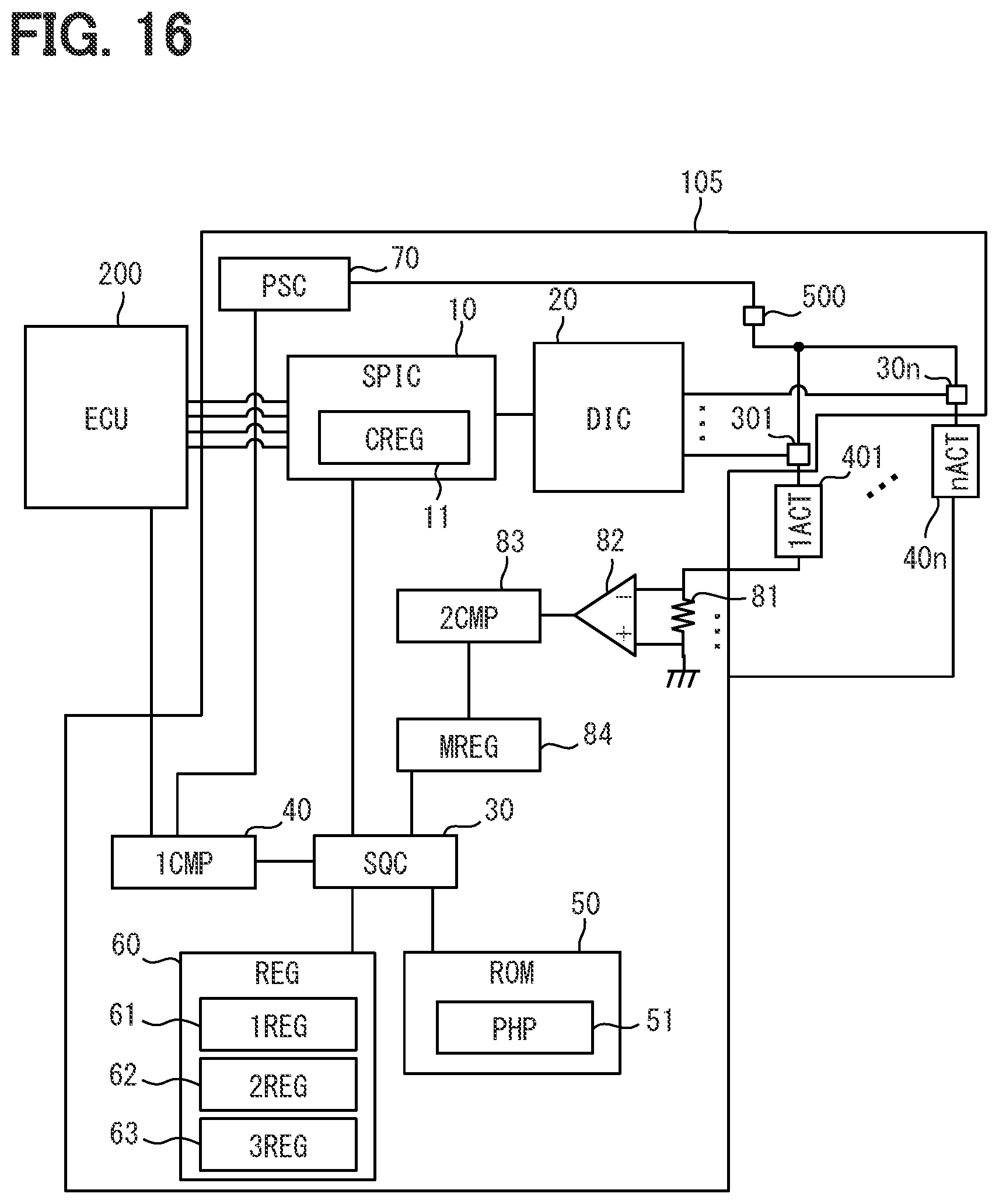 Patent US12325368 Figure 11 – Drive circuit for controlling conduction states of multiple loads