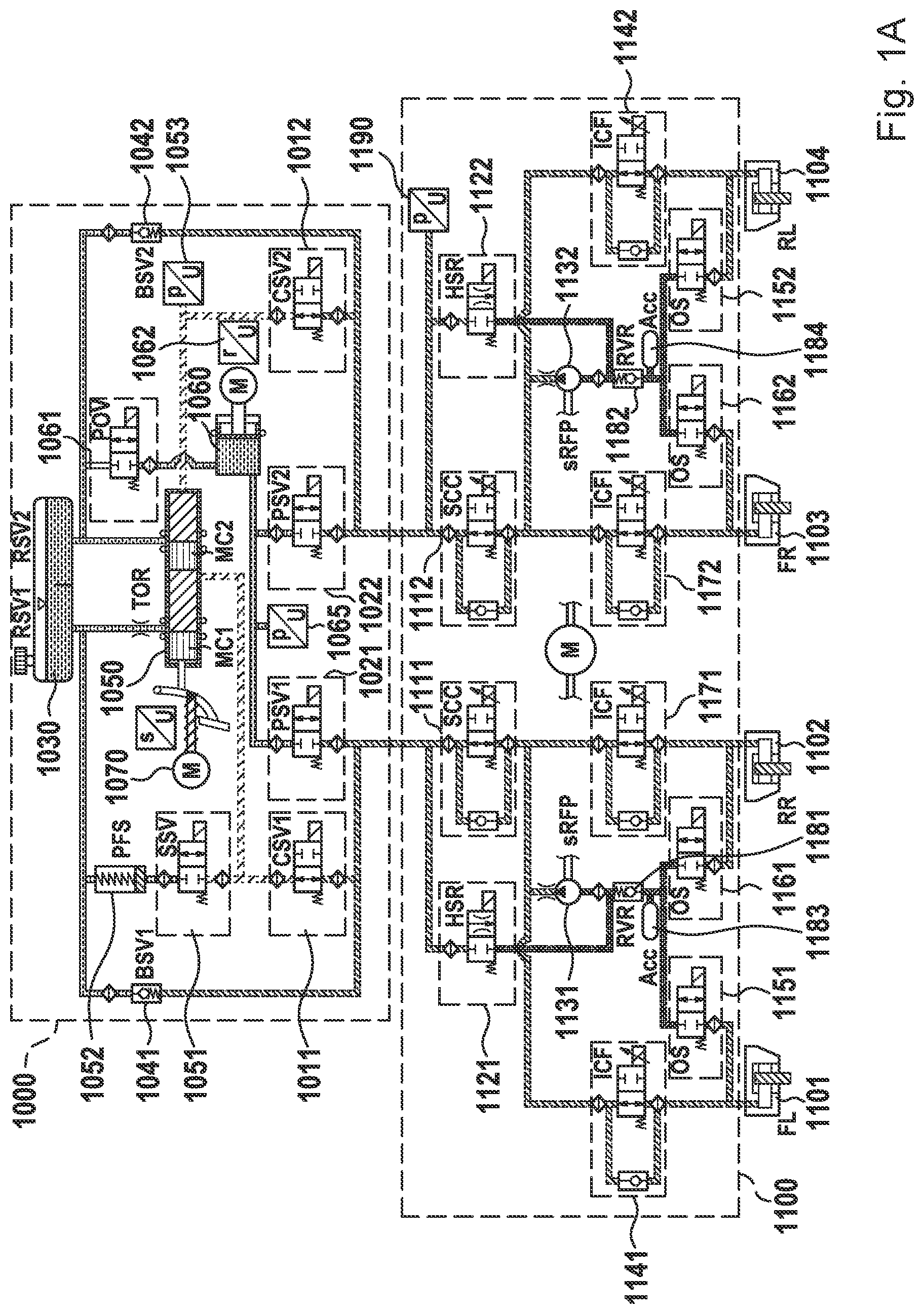 Patent US12325376 Figure 1 – Method for controlling a pedal lever of a hydraulic power brake
