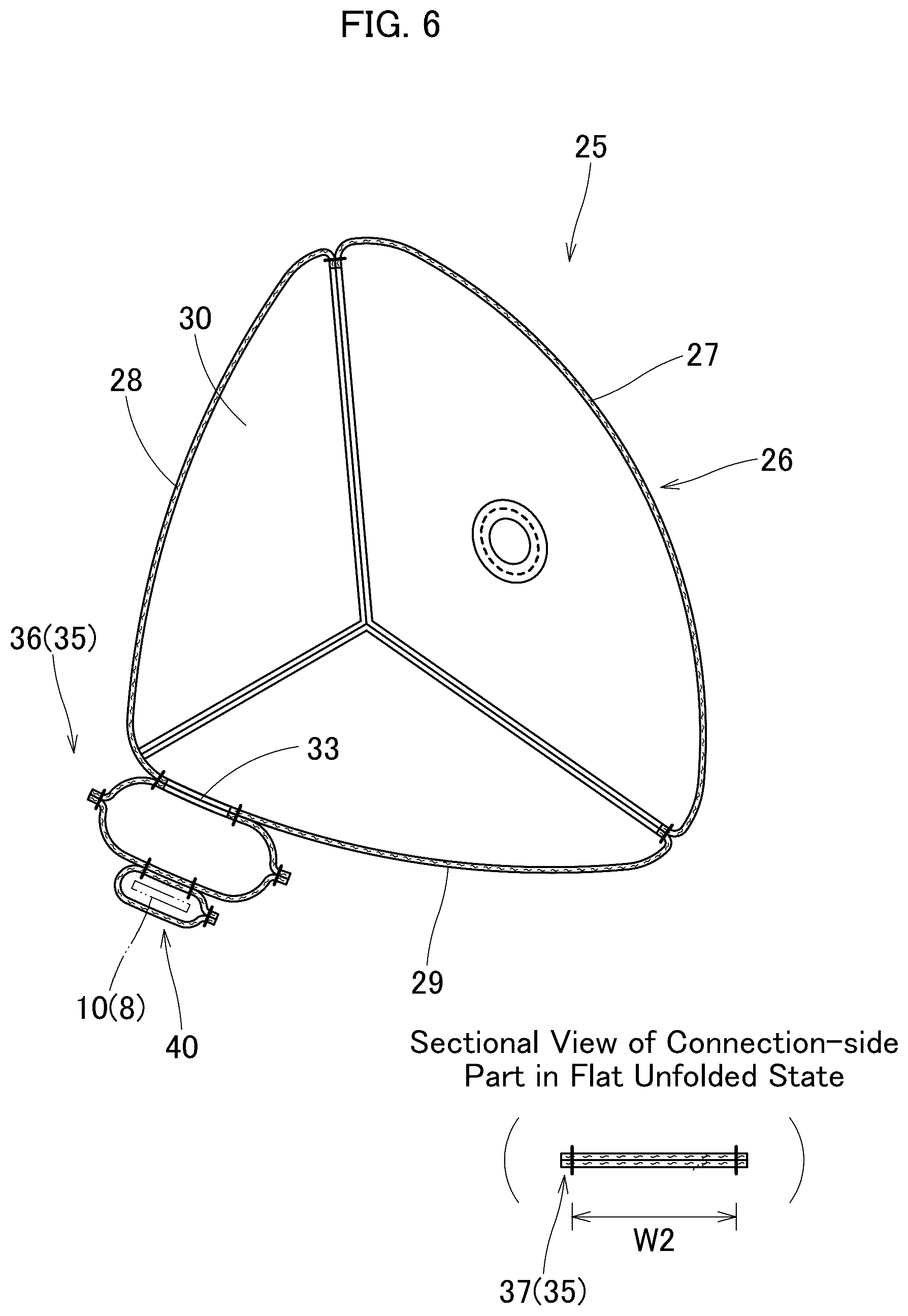 Patent US12325377 Figure 6 – Occupant protection device