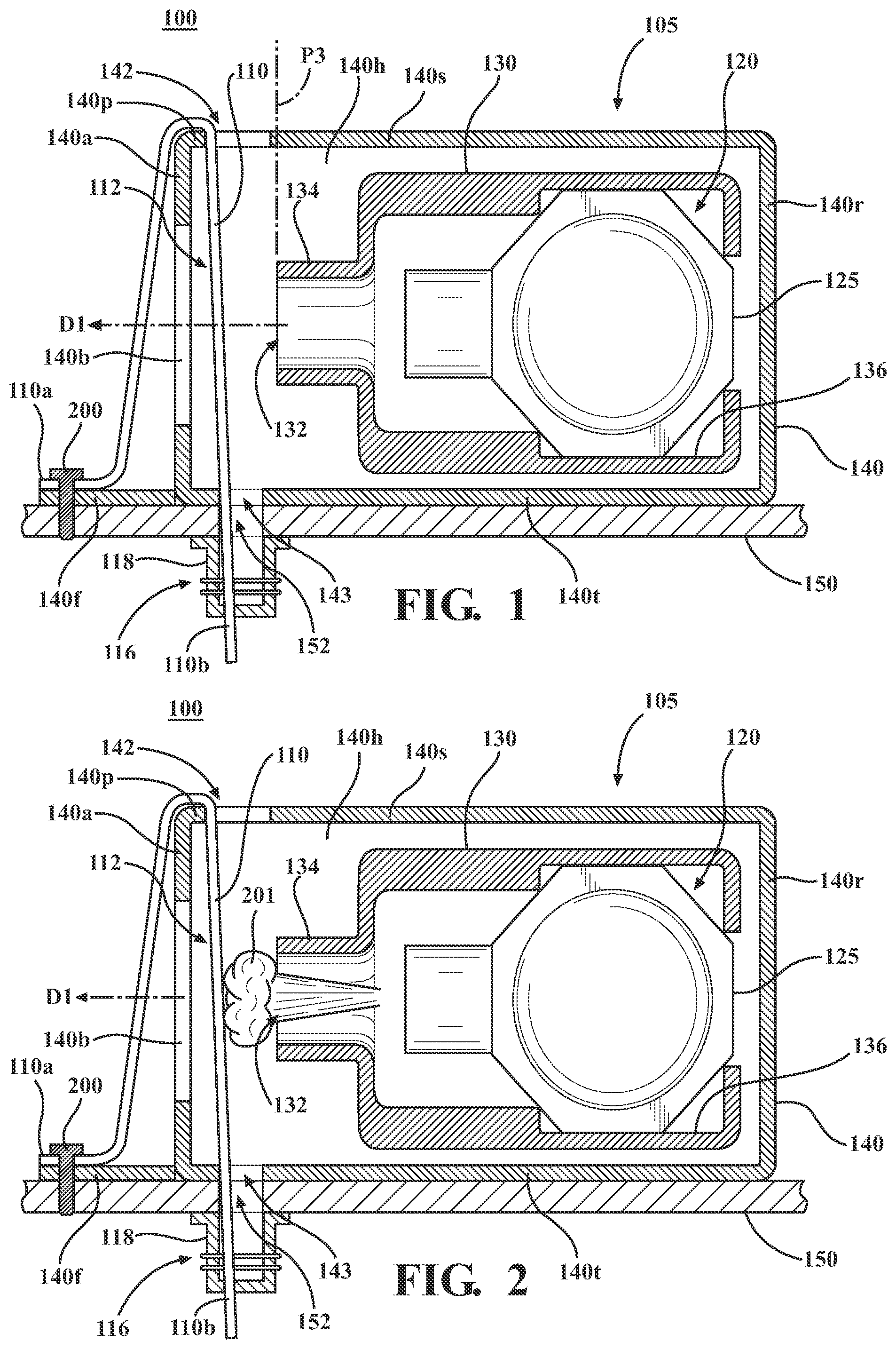 Patent US12325378 — Airbag tether separation — Figure 1