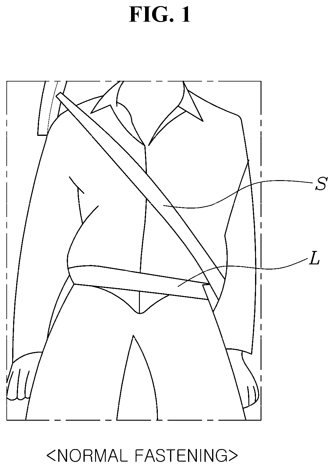 Patent US12325380 Figure 1 – Methods and system for detecting misuse of seat belts