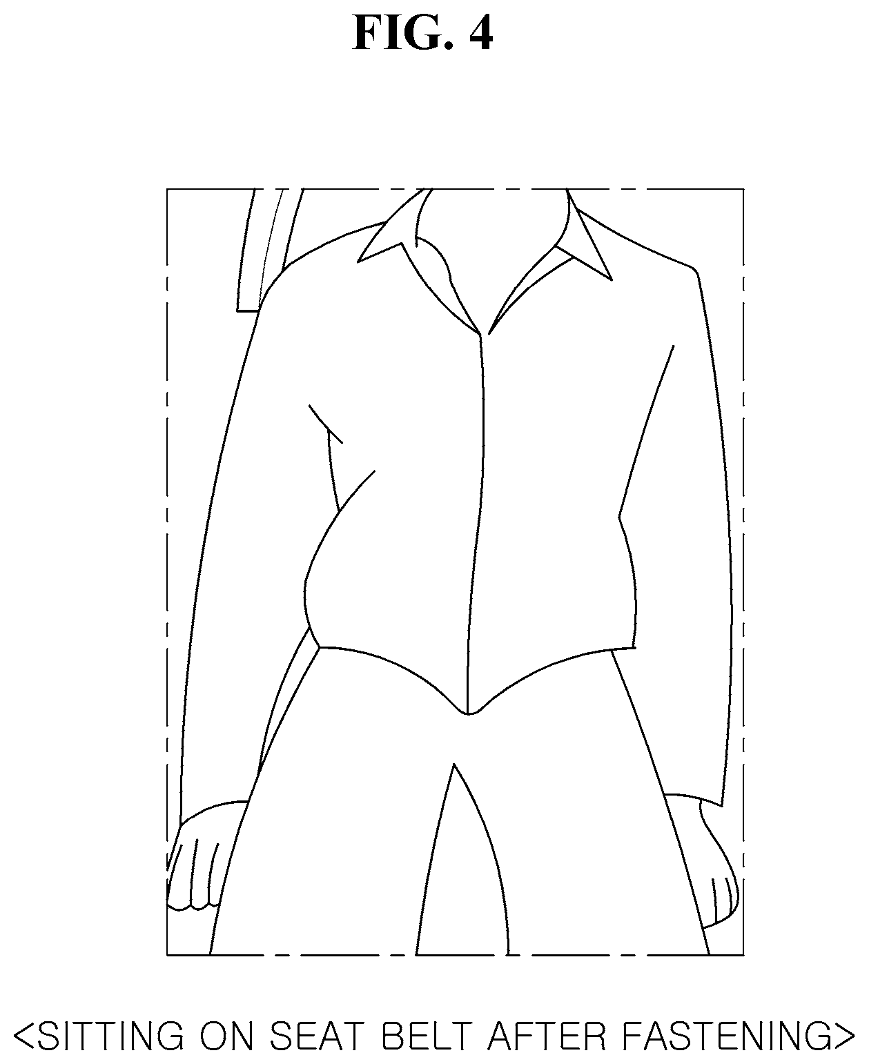 Patent US12325380 Figure 4 – Methods and system for detecting misuse of seat belts