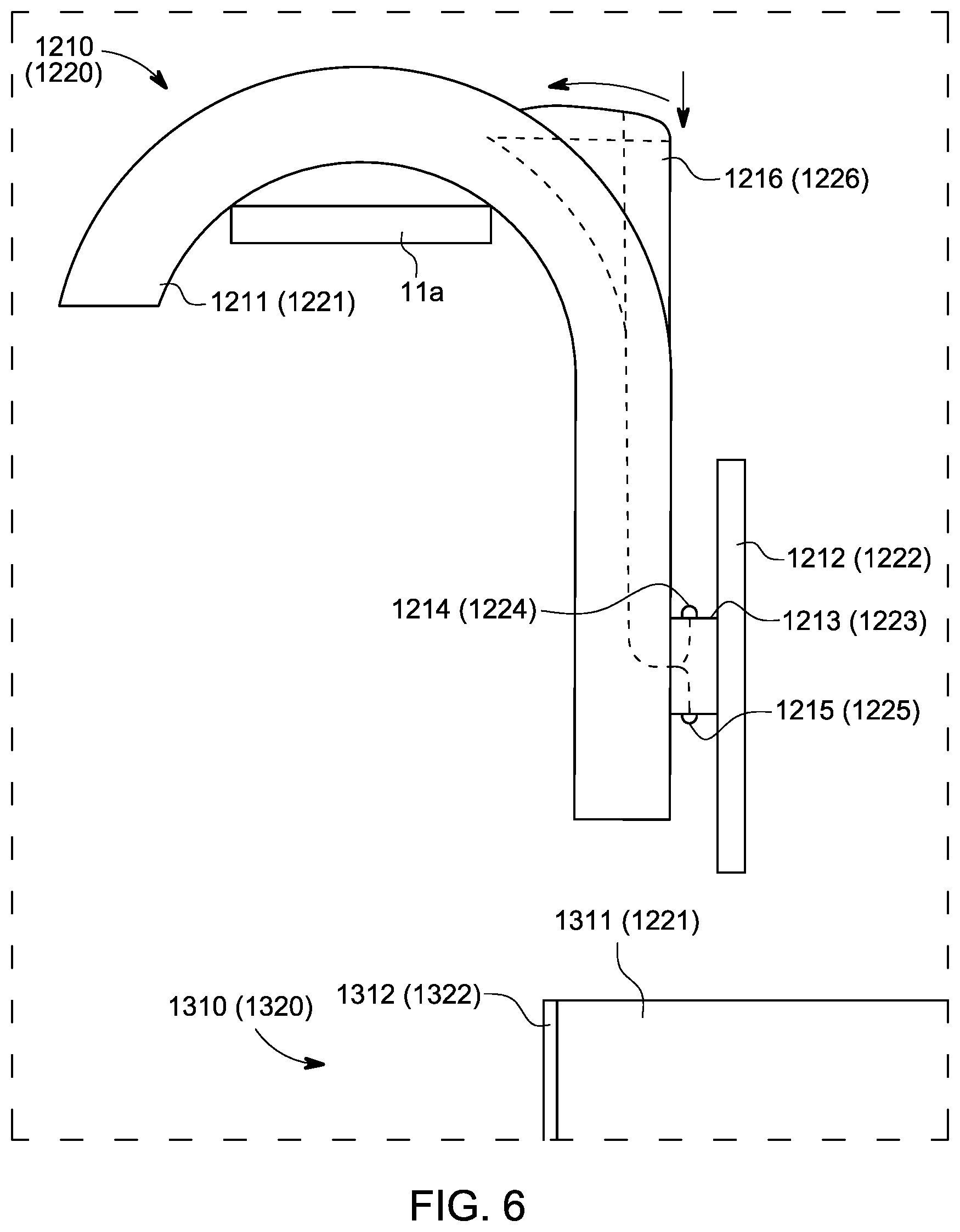 Patent US12325382 Figure 8 – Ladder-mounted storage system