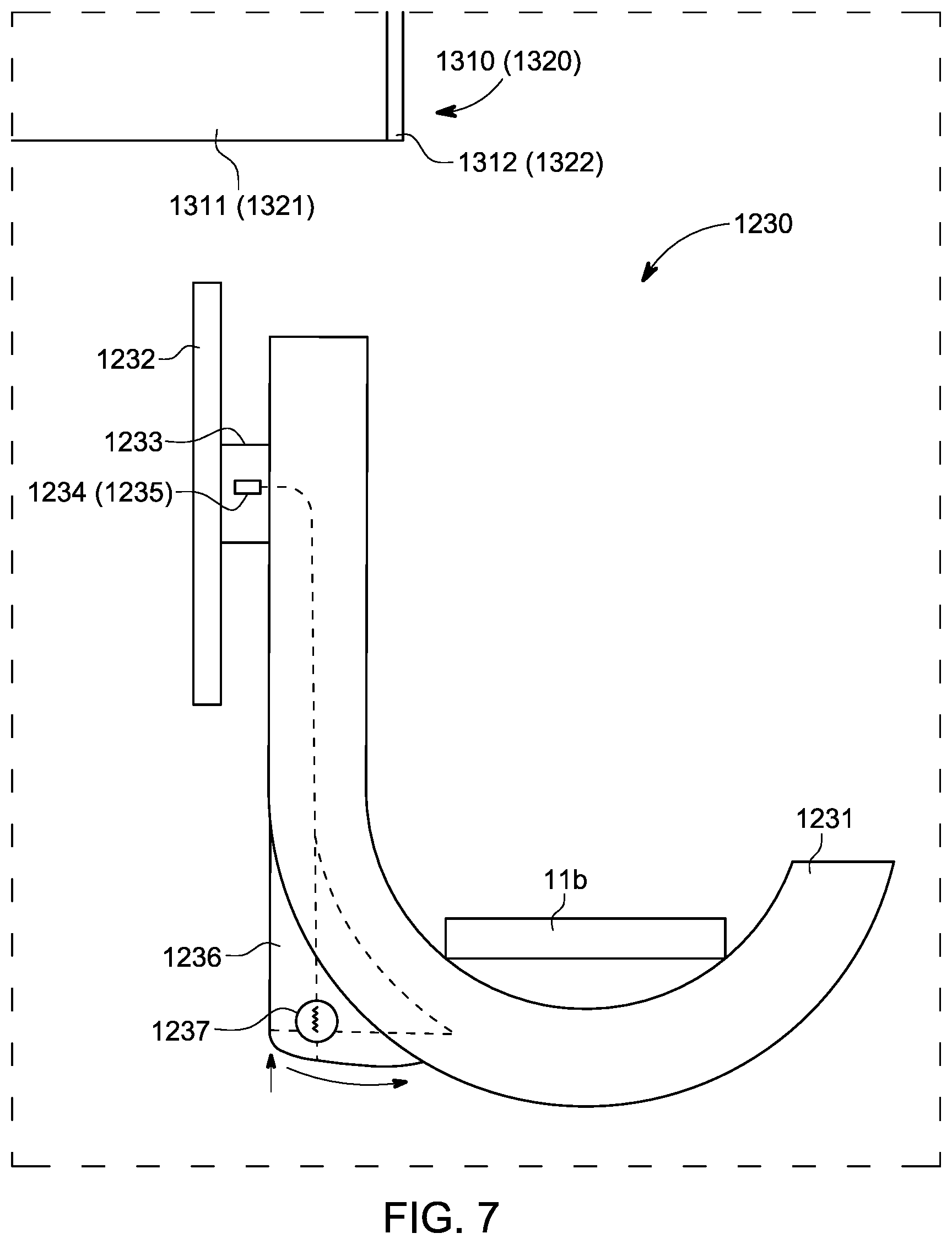 Patent US12325382 Figure 9 – Ladder-mounted storage system