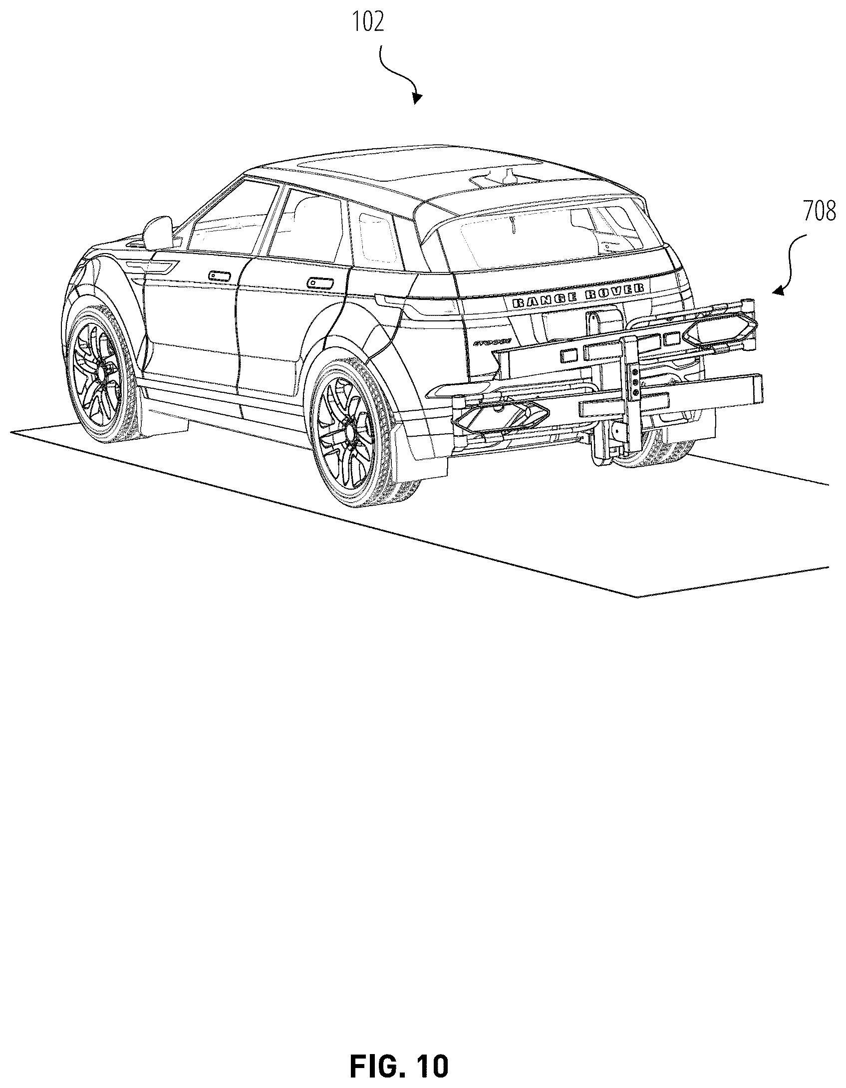 Patent US12325383 Figure 12 – Motorized rack for a vehicle