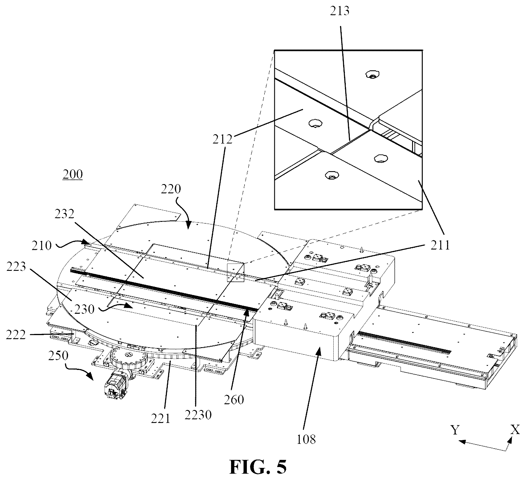 Patent US12325386 Figure 5 – Battery swapping platform and battery swapping station
