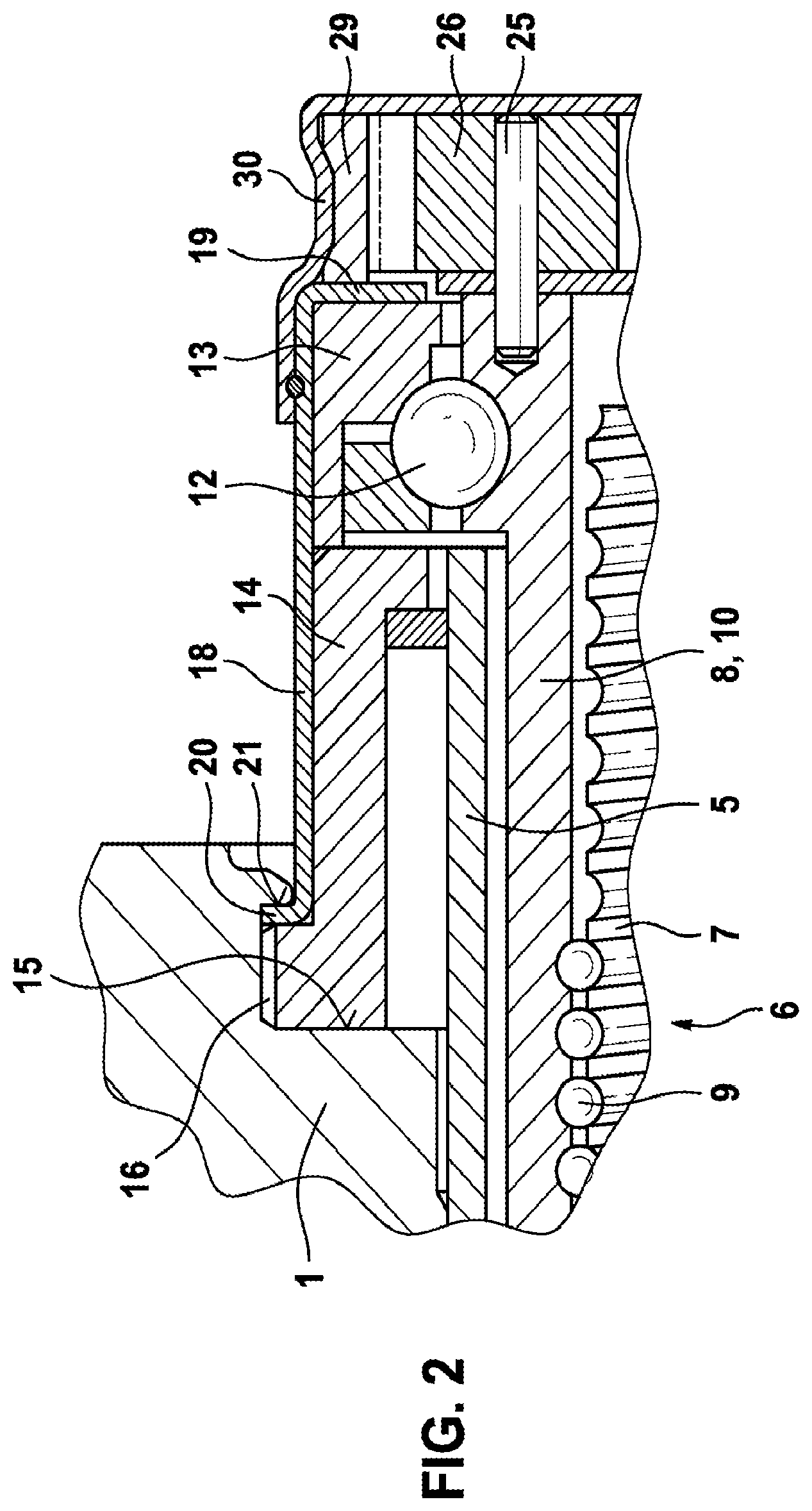 Patent US12325393 Figure 2 – Power brake pressure generator for a hydraulic vehicle braking system