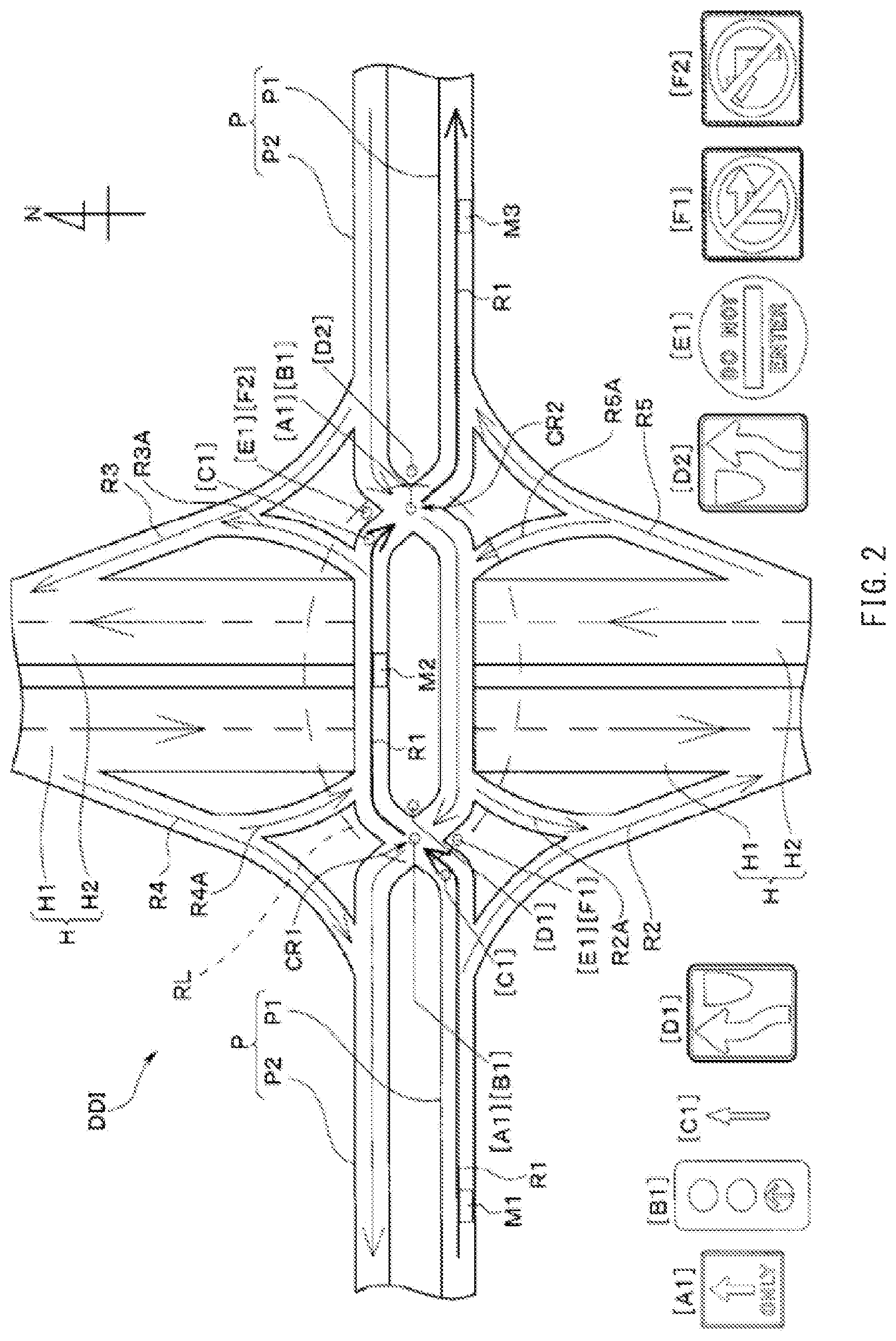 Patent US12325422 Figure 2 – Vehicle drive assist apparatus