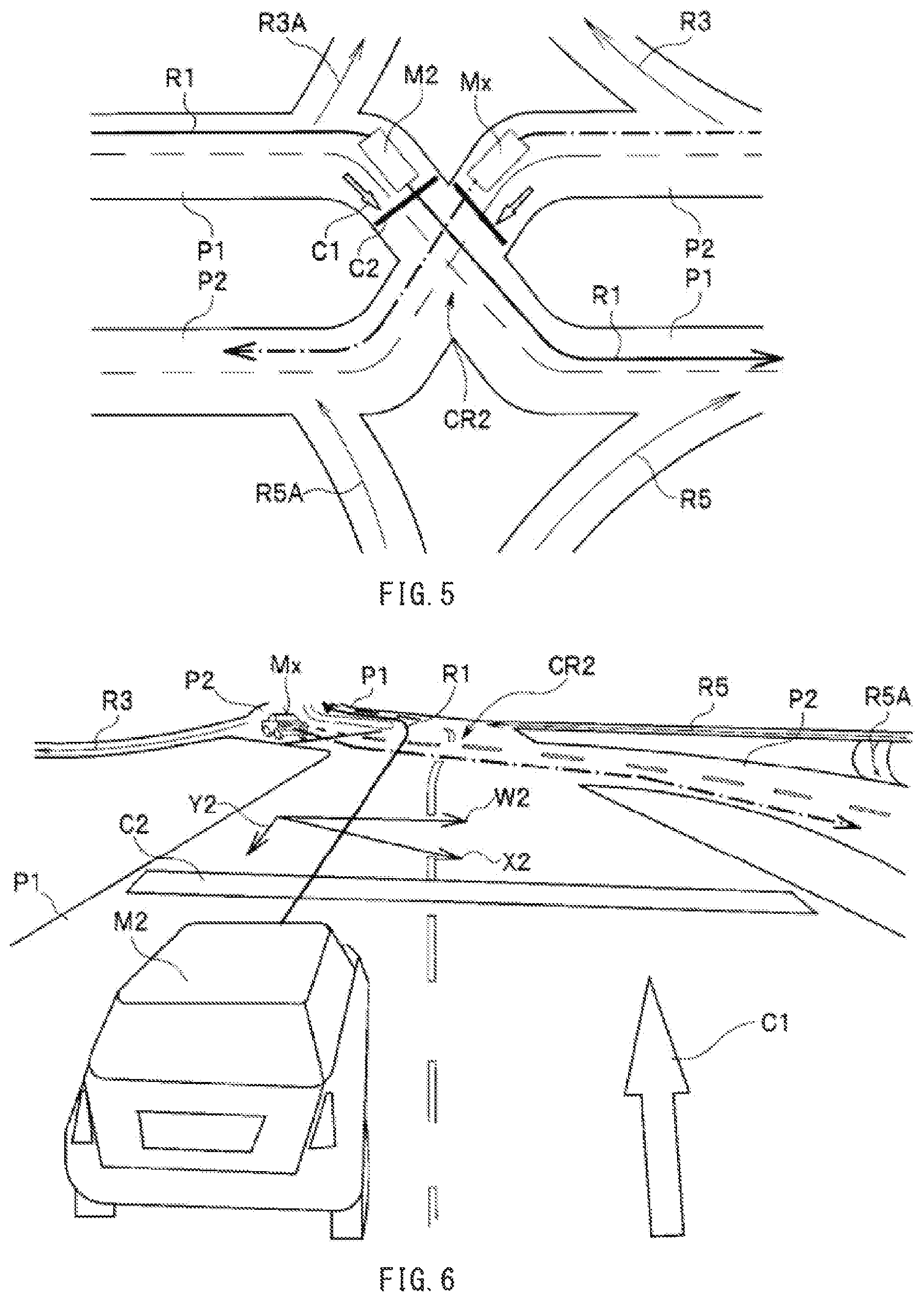 Patent US12325422 Figure 4 – Vehicle drive assist apparatus