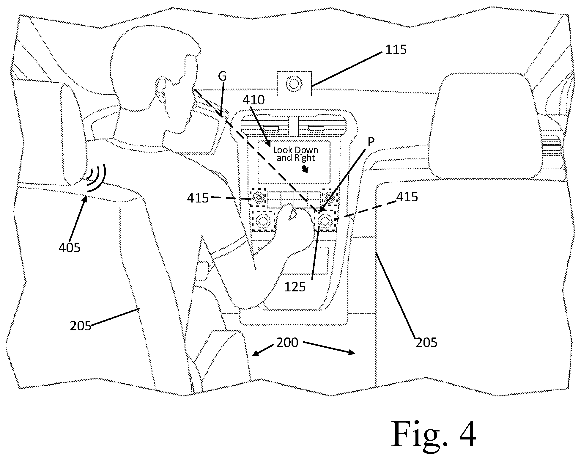 Patent US12325431 Figure 4 – Vehicle component identification system