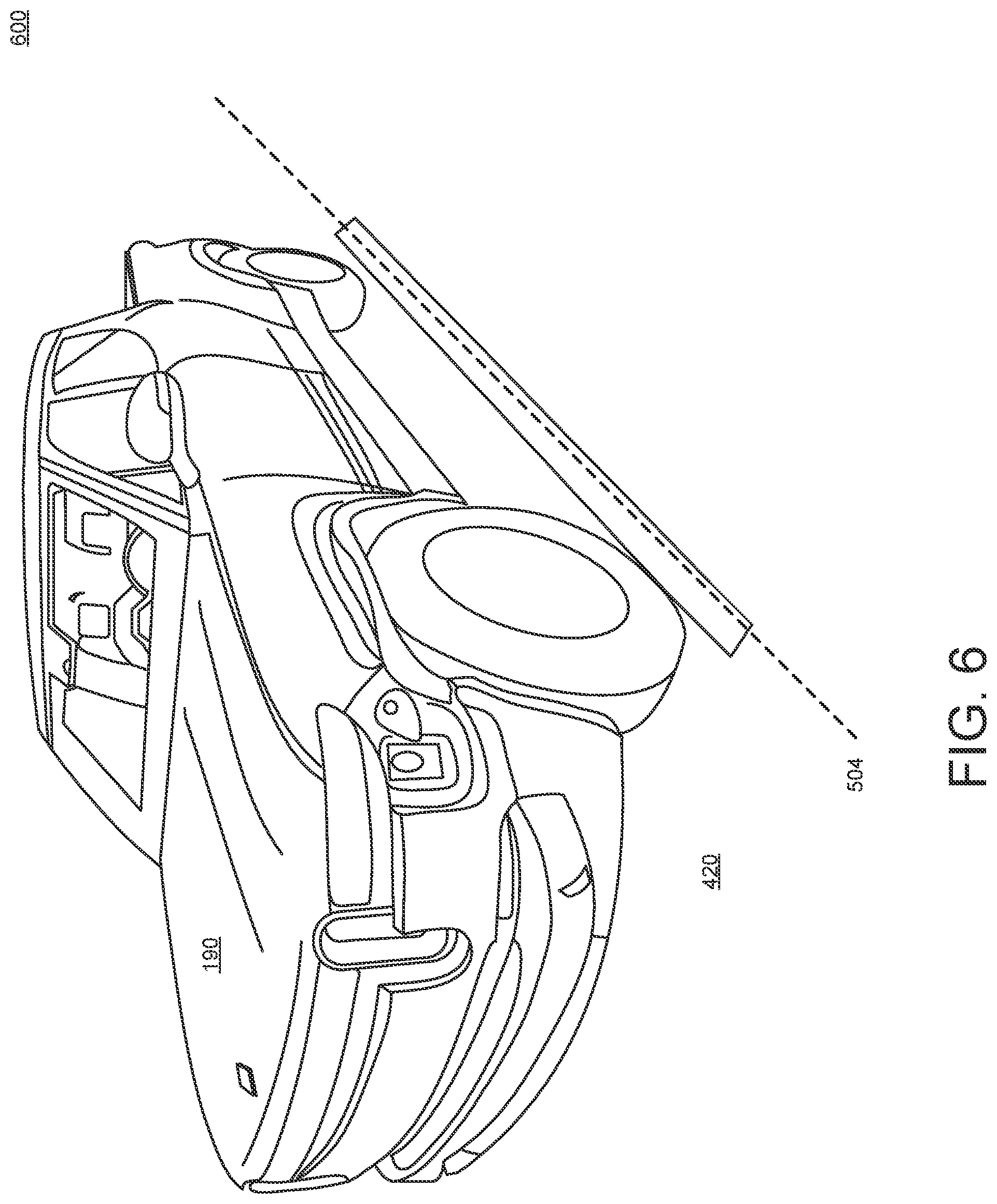 Patent US12325435 Figure 6 – Control activation of an autonomous navigation function of a vehicle