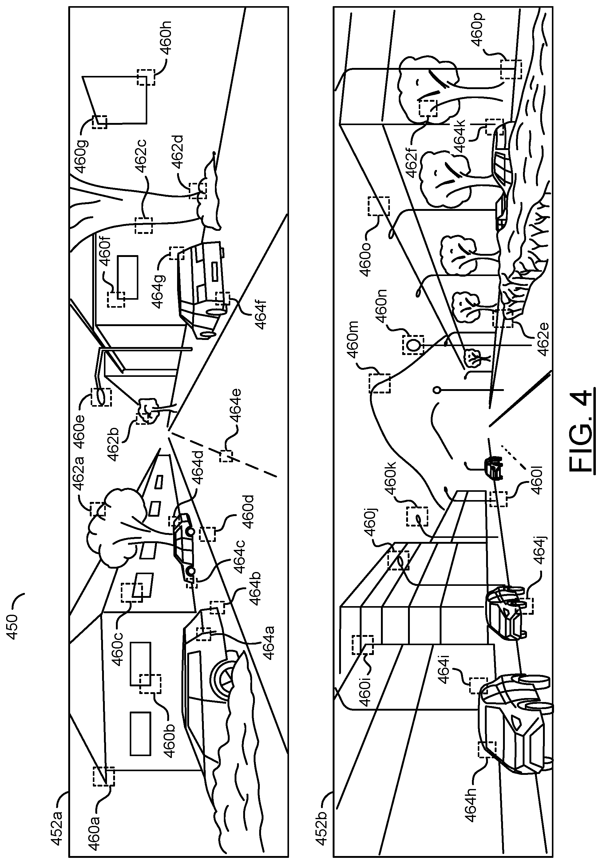 Patent US12325436 Figure 4 – Dynamic actuation map using neural network fed by visual odometry