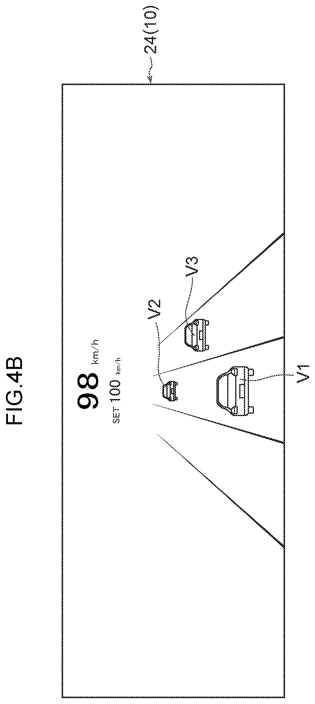 Patent US12325443 Figure 5 – Vehicle display control device, vehicle display system, vehicle display control method, and vehicle display control program