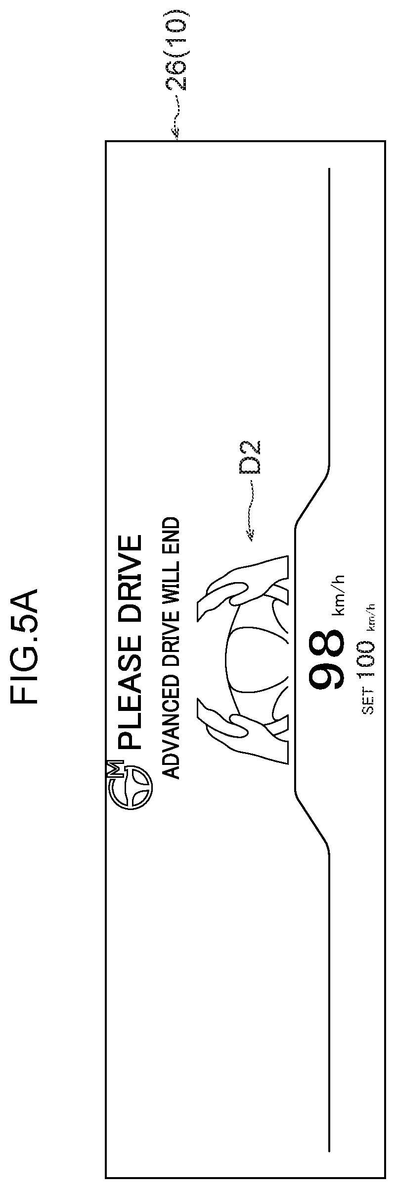 Patent US12325443 Figure 6 – Vehicle display control device, vehicle display system, vehicle display control method, and vehicle display control program