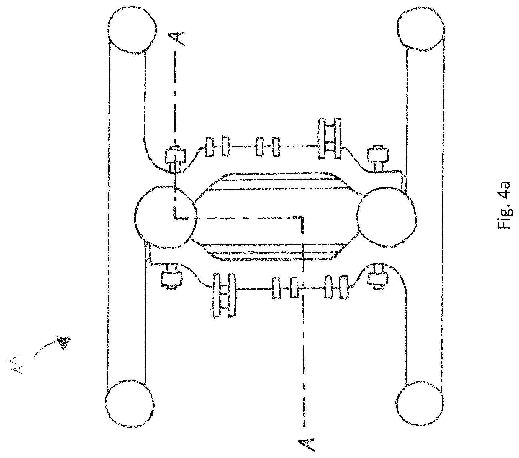 Patent US12325455 Figure 5 – Bogie for a rail vehicle and rail vehicle with a bogie
