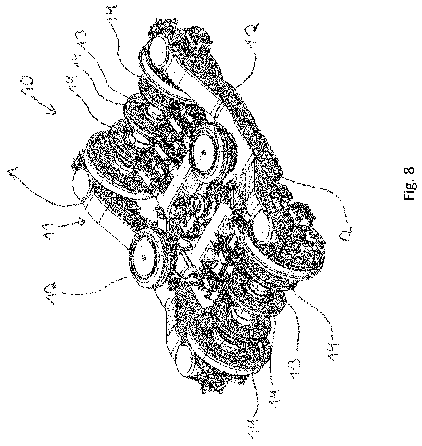Patent US12325455 Figure 9 – Bogie for a rail vehicle and rail vehicle with a bogie