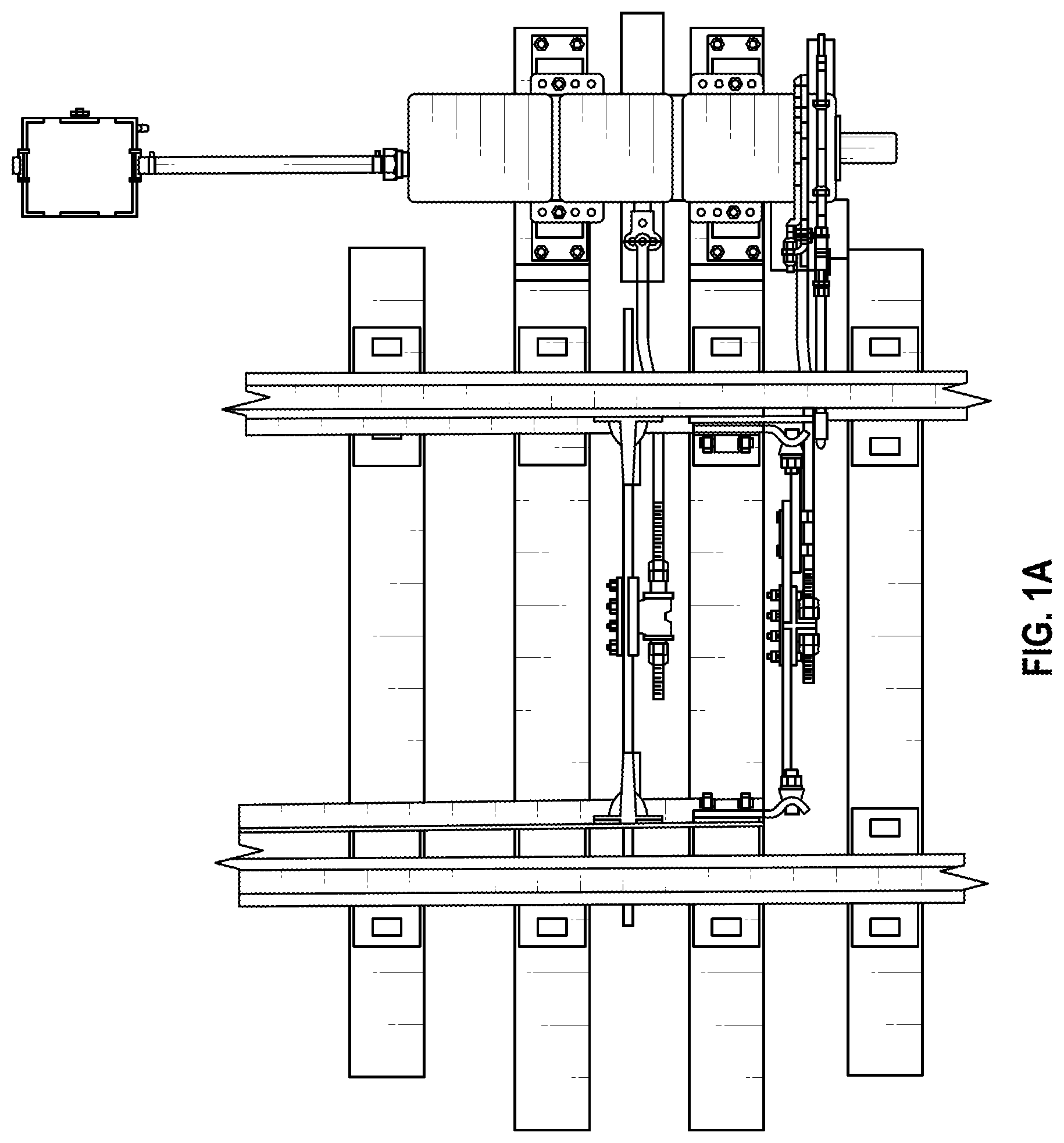 Patent US12325458 Figure 1 – Independent rail test release mechanism