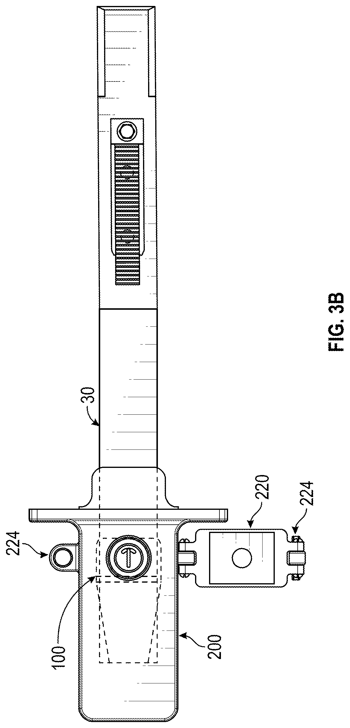 Patent US12325458 Figure 4 – Independent rail test release mechanism