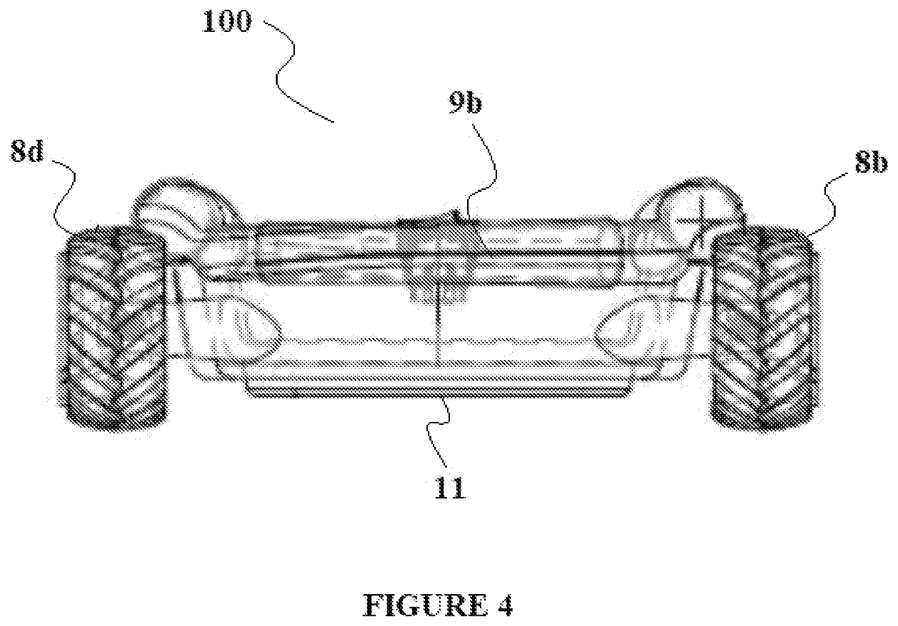 Patent US12325459 Figure 4 – Mobile tool caddy with inbuilt lights