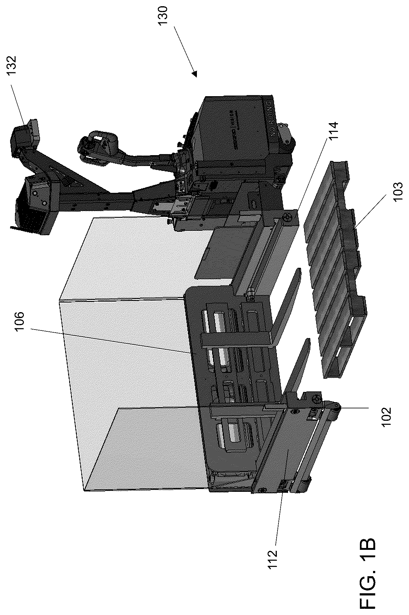 Patent US12325460 Figure 2 – Laterally operating payload handling device