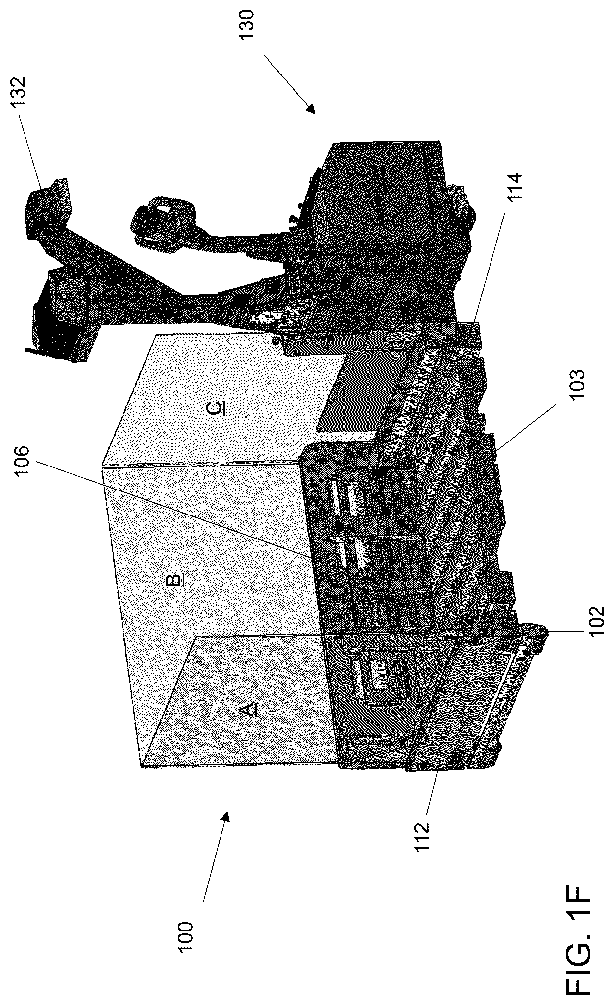Patent US12325460 Figure 6 – Laterally operating payload handling device