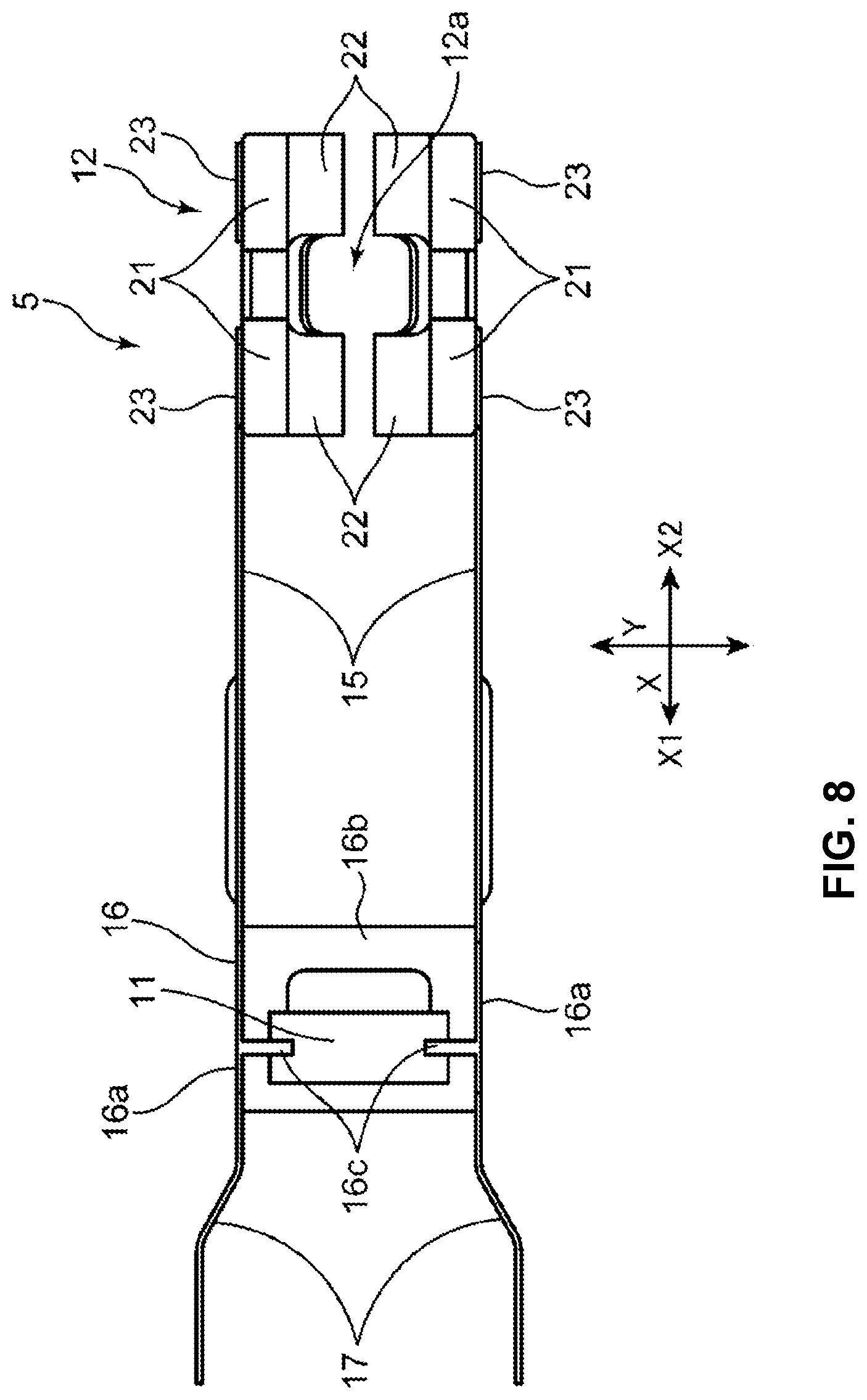 Patent US12325463 Figure 8 – Steering device