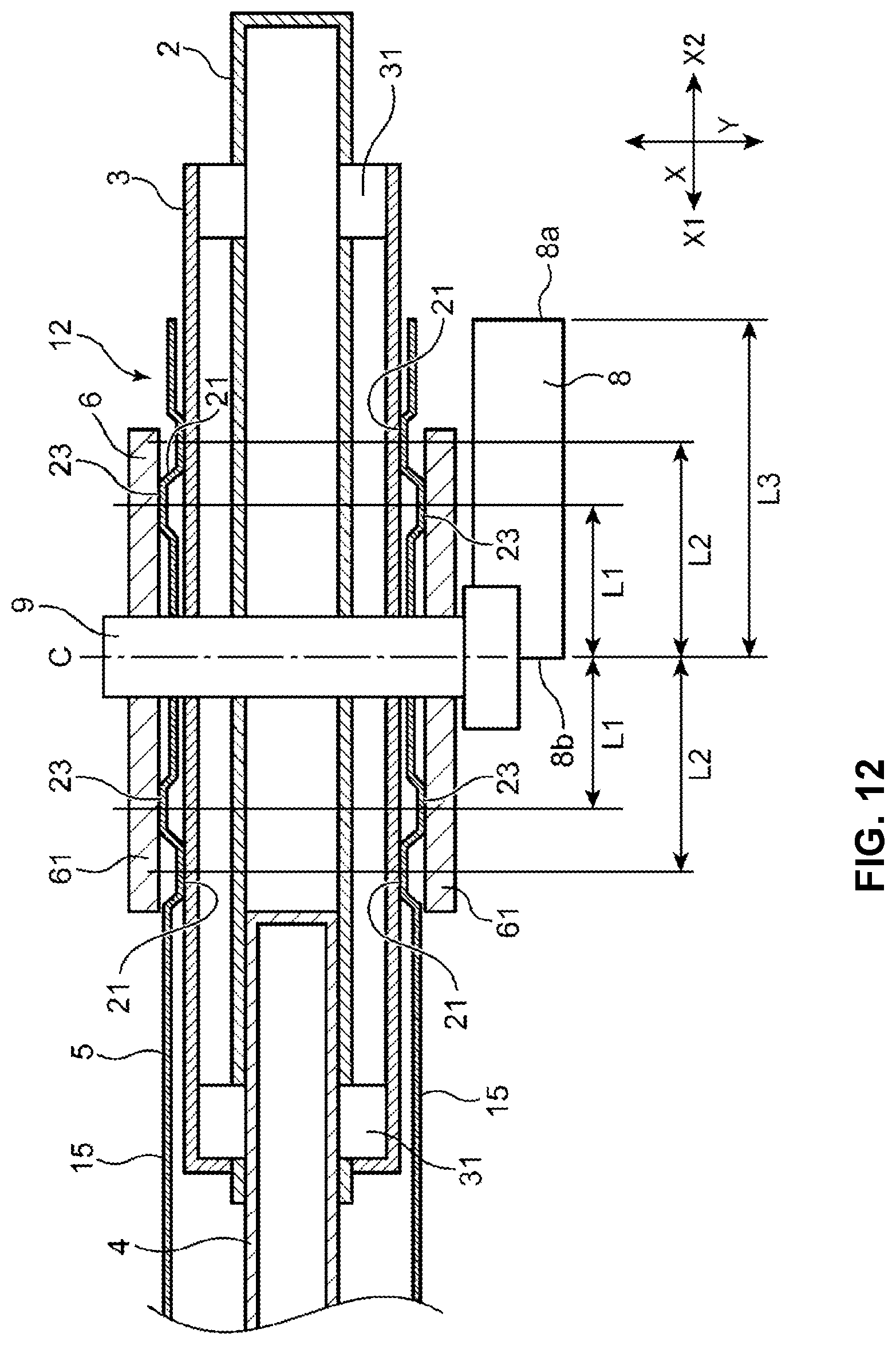 Patent US12325463 Figure 11 – Steering device