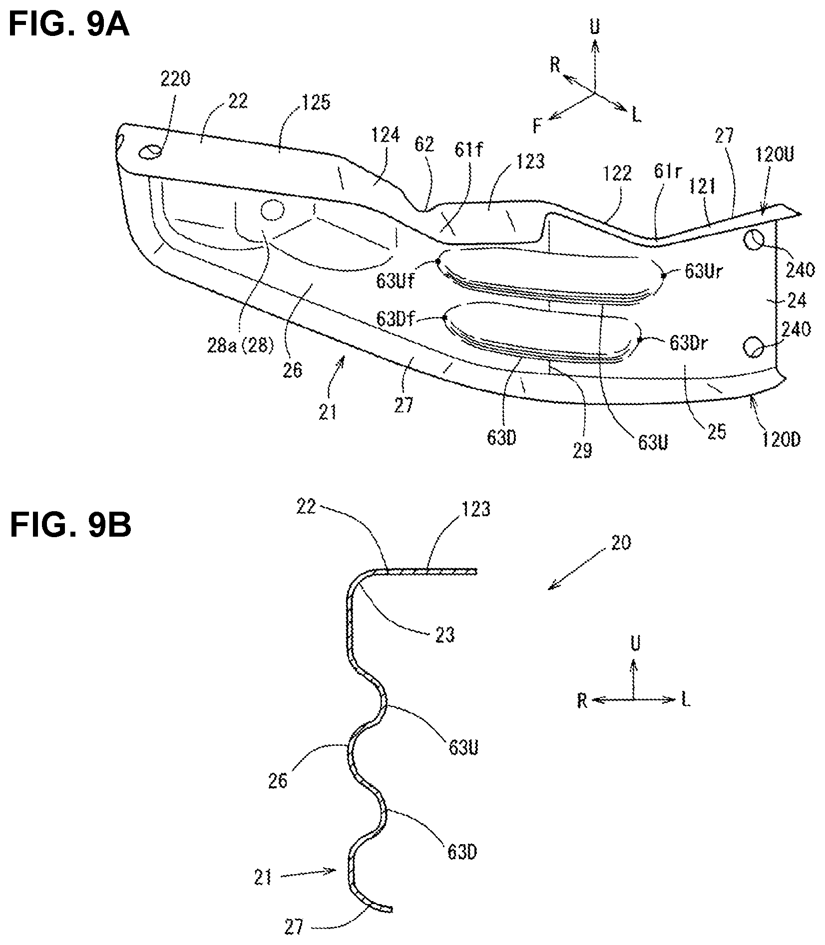 Patent US12325465 Figure 9 – Front structure of vehicle
