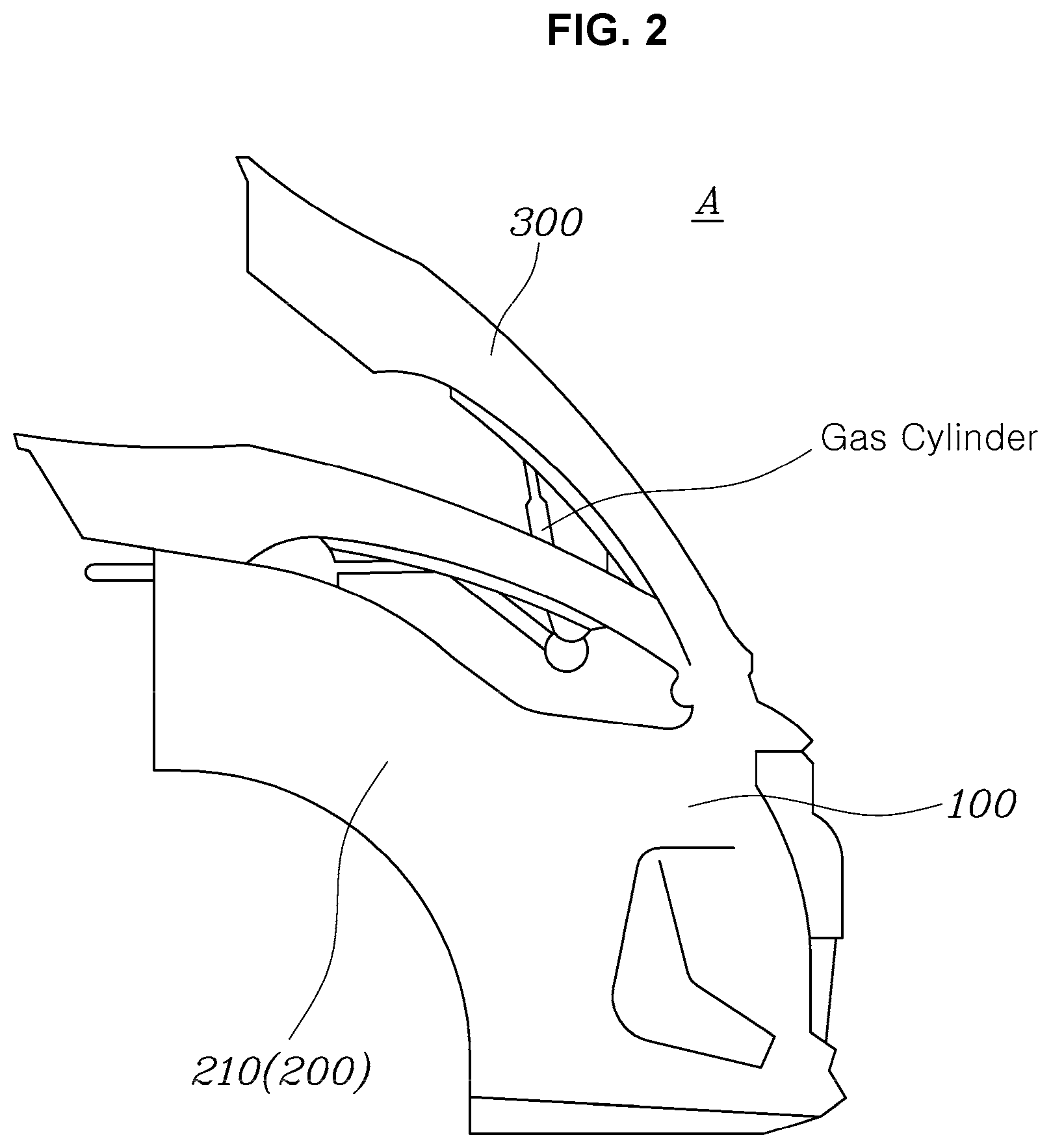 Patent US12325467 Figure 2 – Front part assembly for mobility device, front-part-integrated mobility device including the same and method of assembling the front-part-integrated mobility device