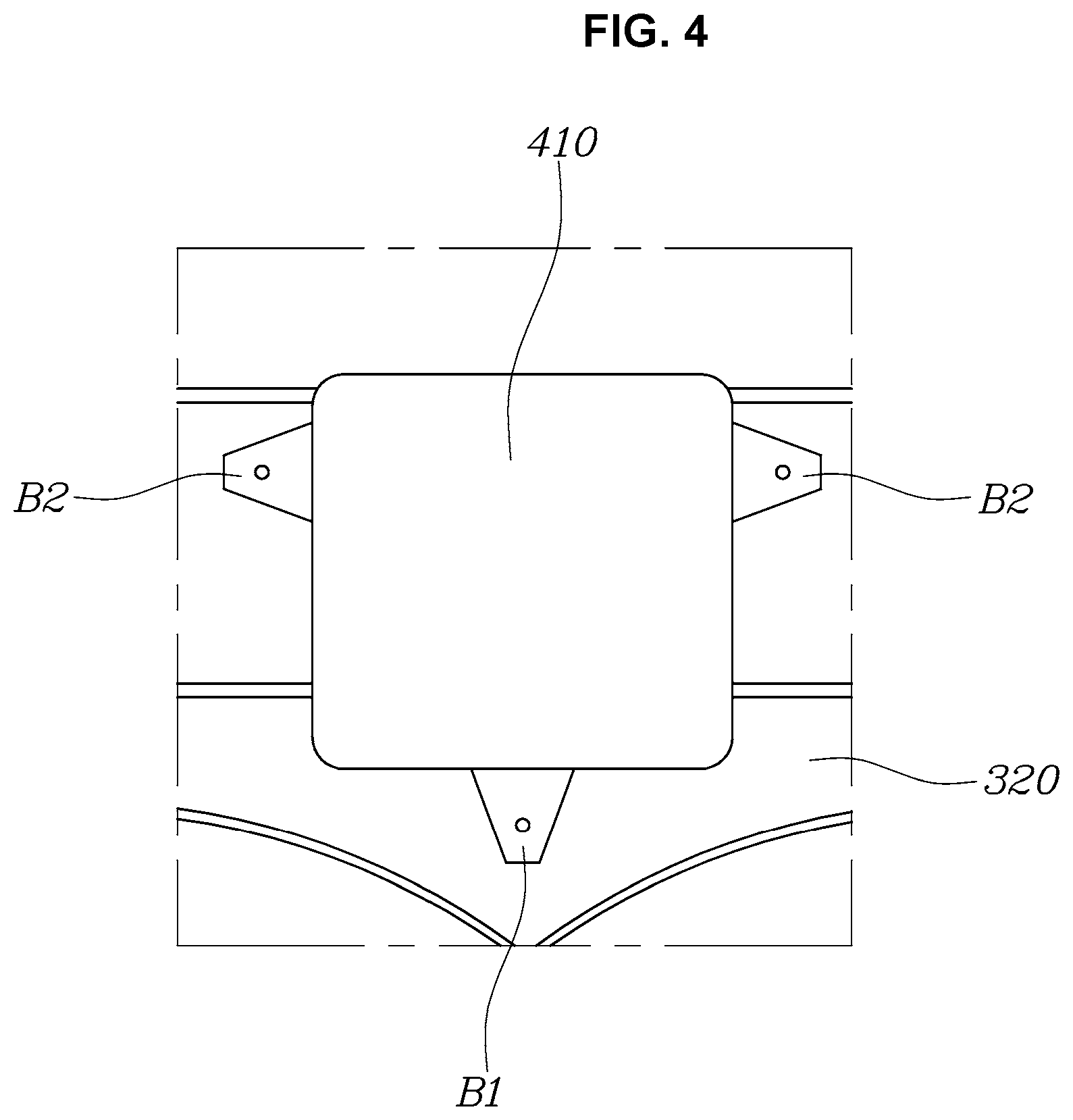 Patent US12325467 Figure 4 – Front part assembly for mobility device, front-part-integrated mobility device including the same and method of assembling the front-part-integrated mobility device