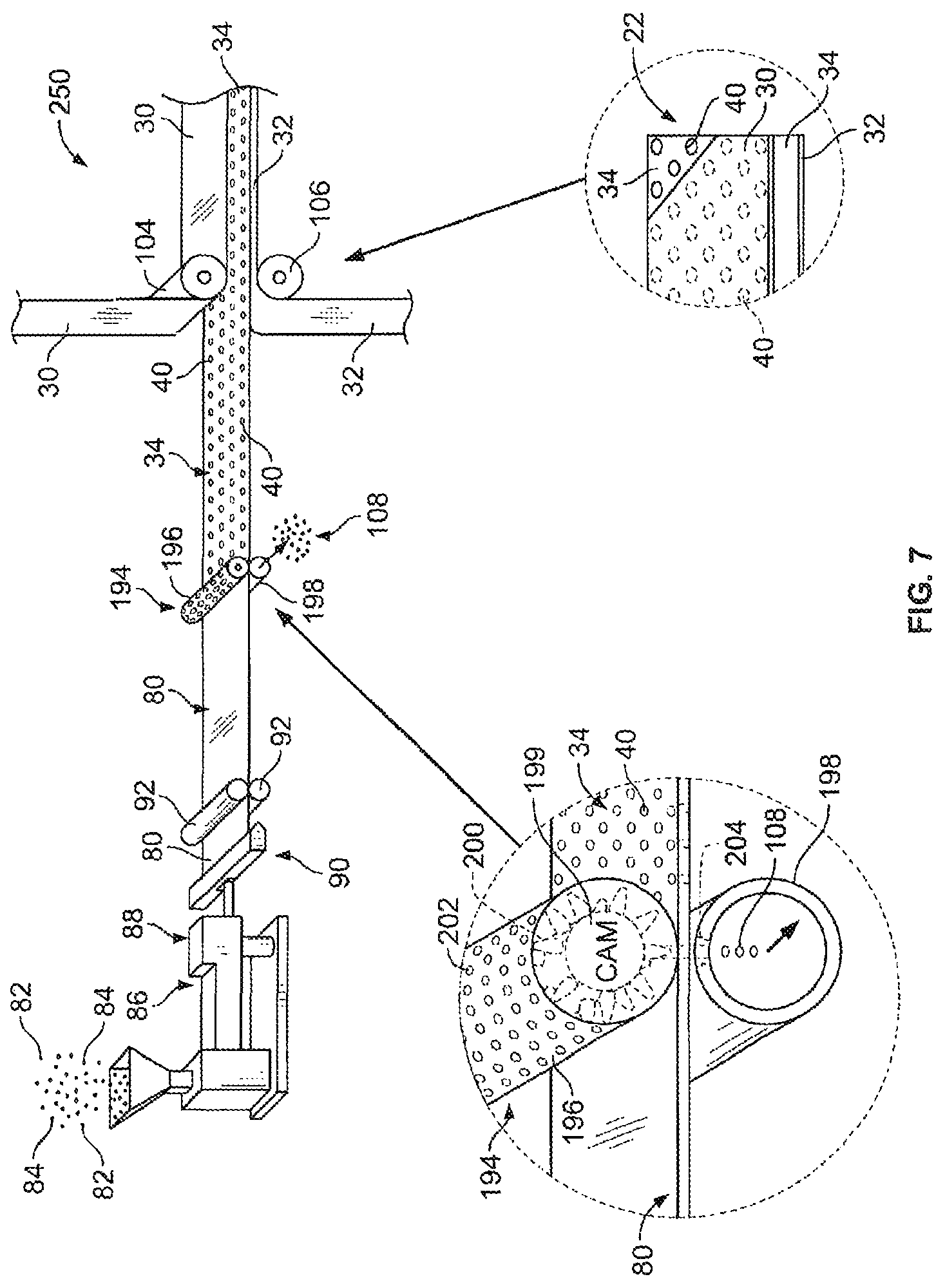 Patent US12325470 Figure 7 – Composite panel having perforated foam core and method of making the same