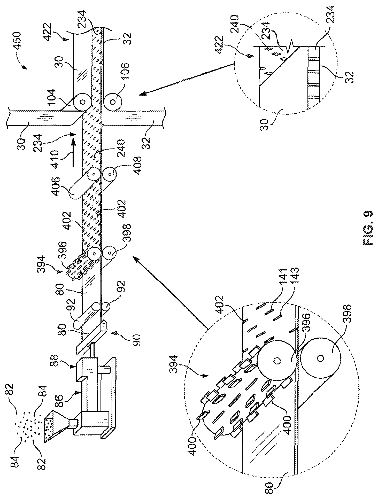 Patent US12325470 Figure 9 – Composite panel having perforated foam core and method of making the same