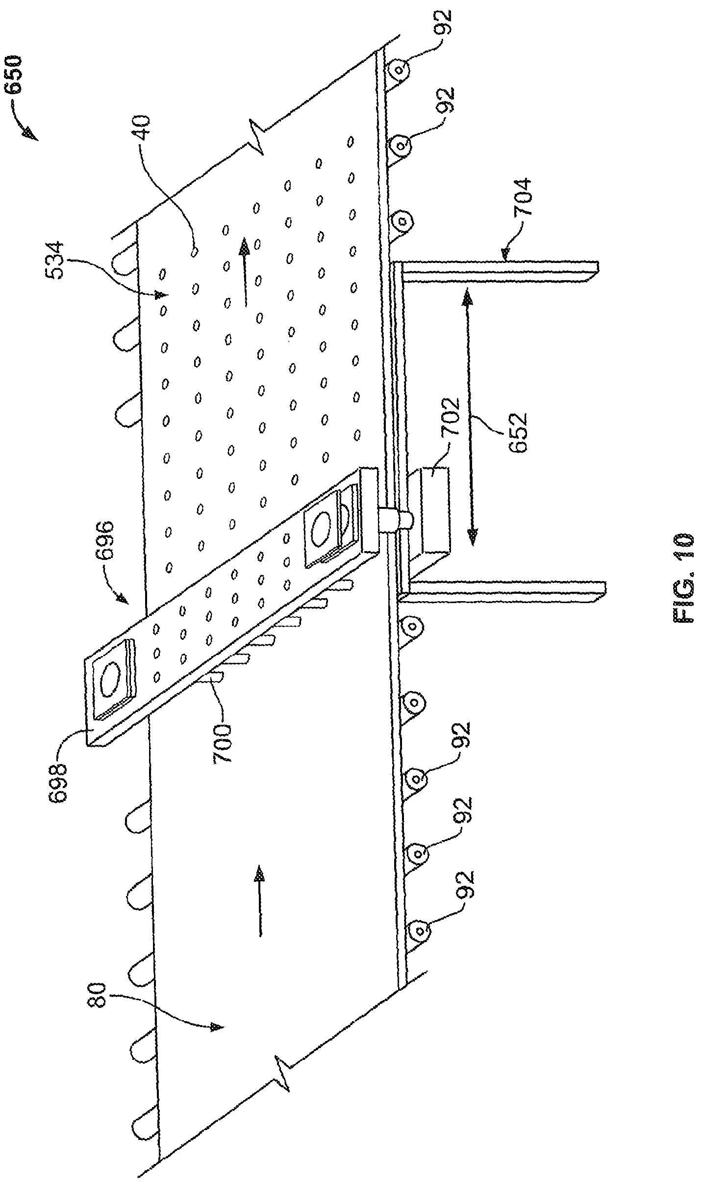 Patent US12325470 Figure 10 – Composite panel having perforated foam core and method of making the same