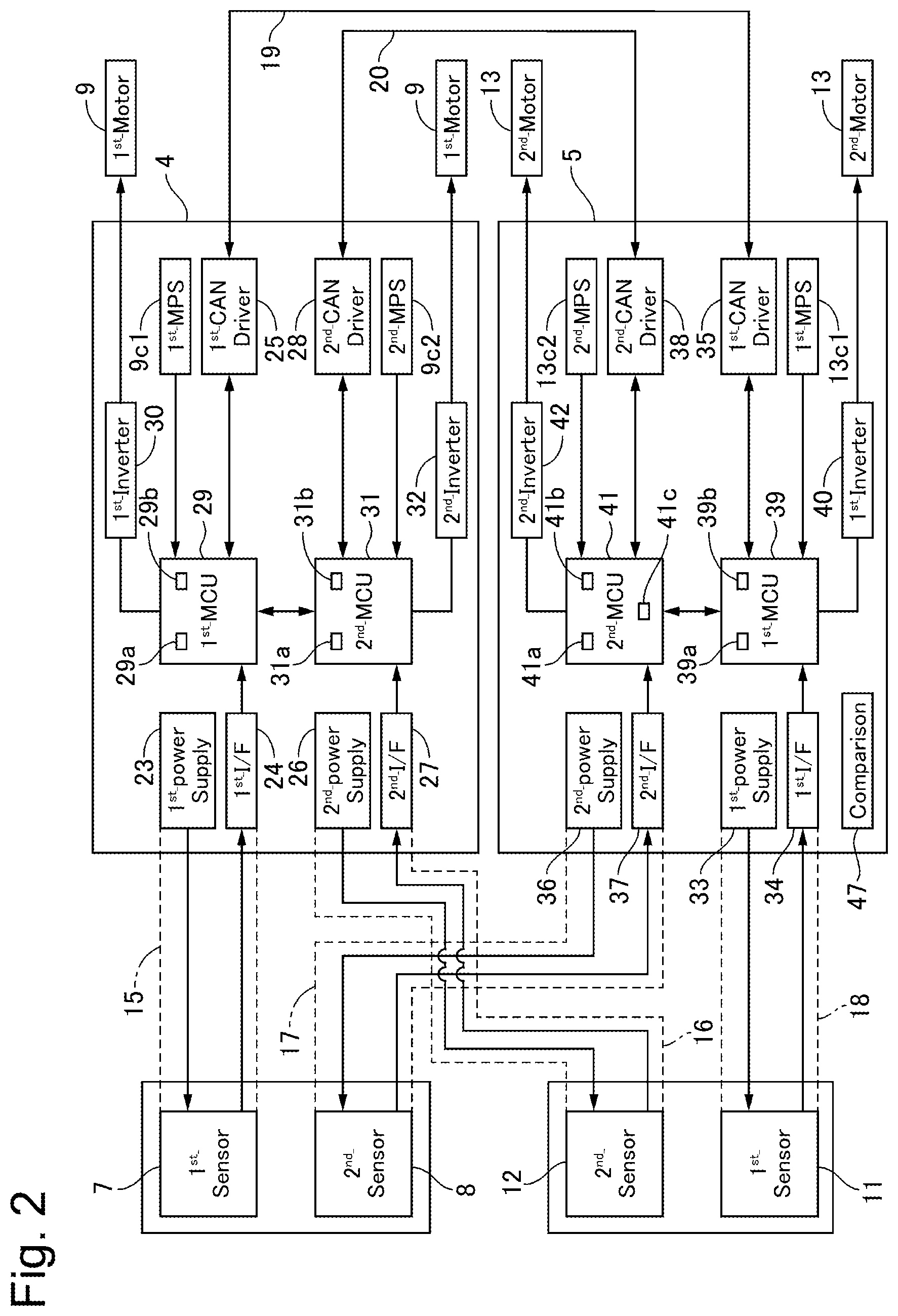 Patent US12325471 Figure 2 – Steering apparatus