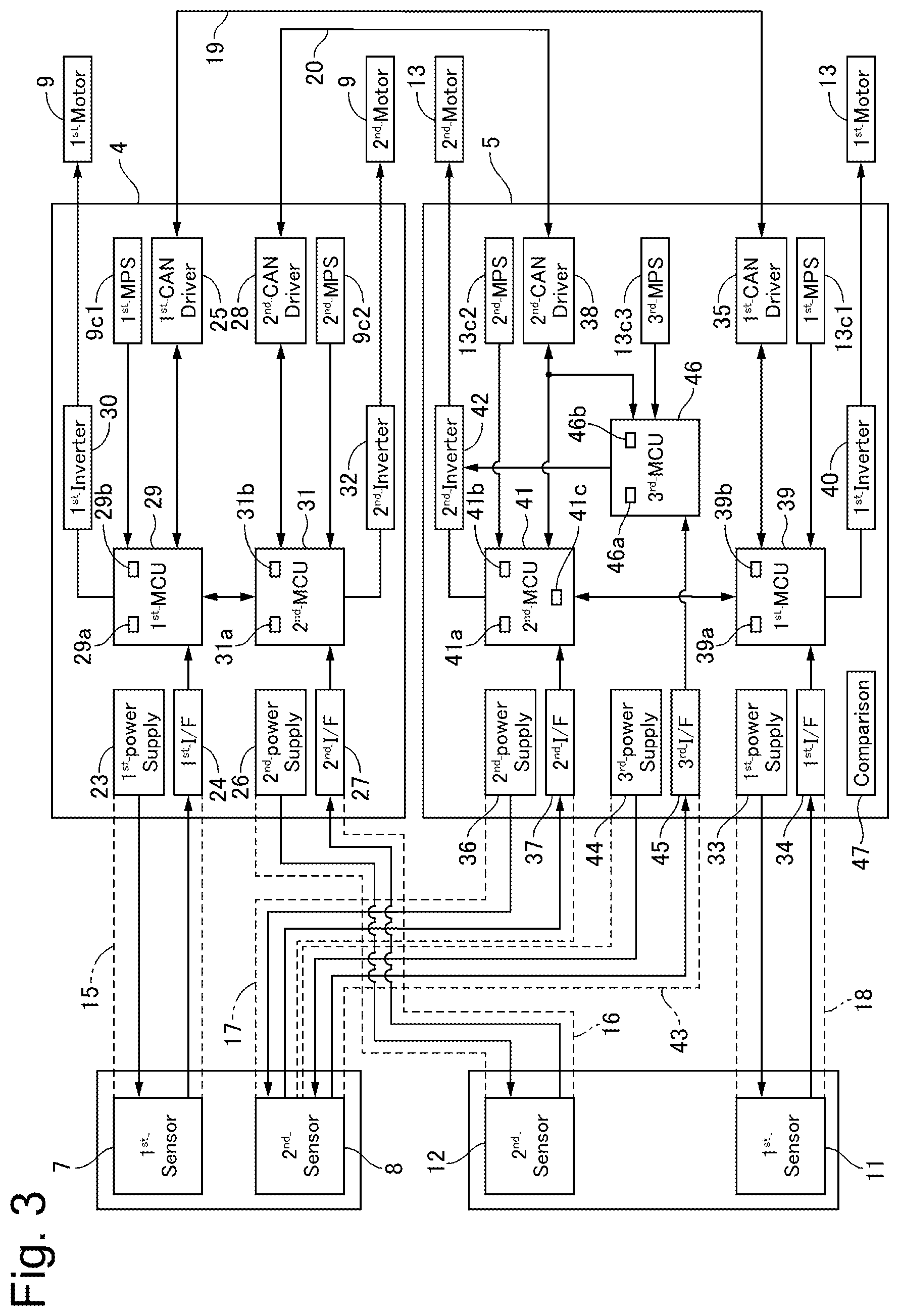 Patent US12325471 Figure 3 – Steering apparatus