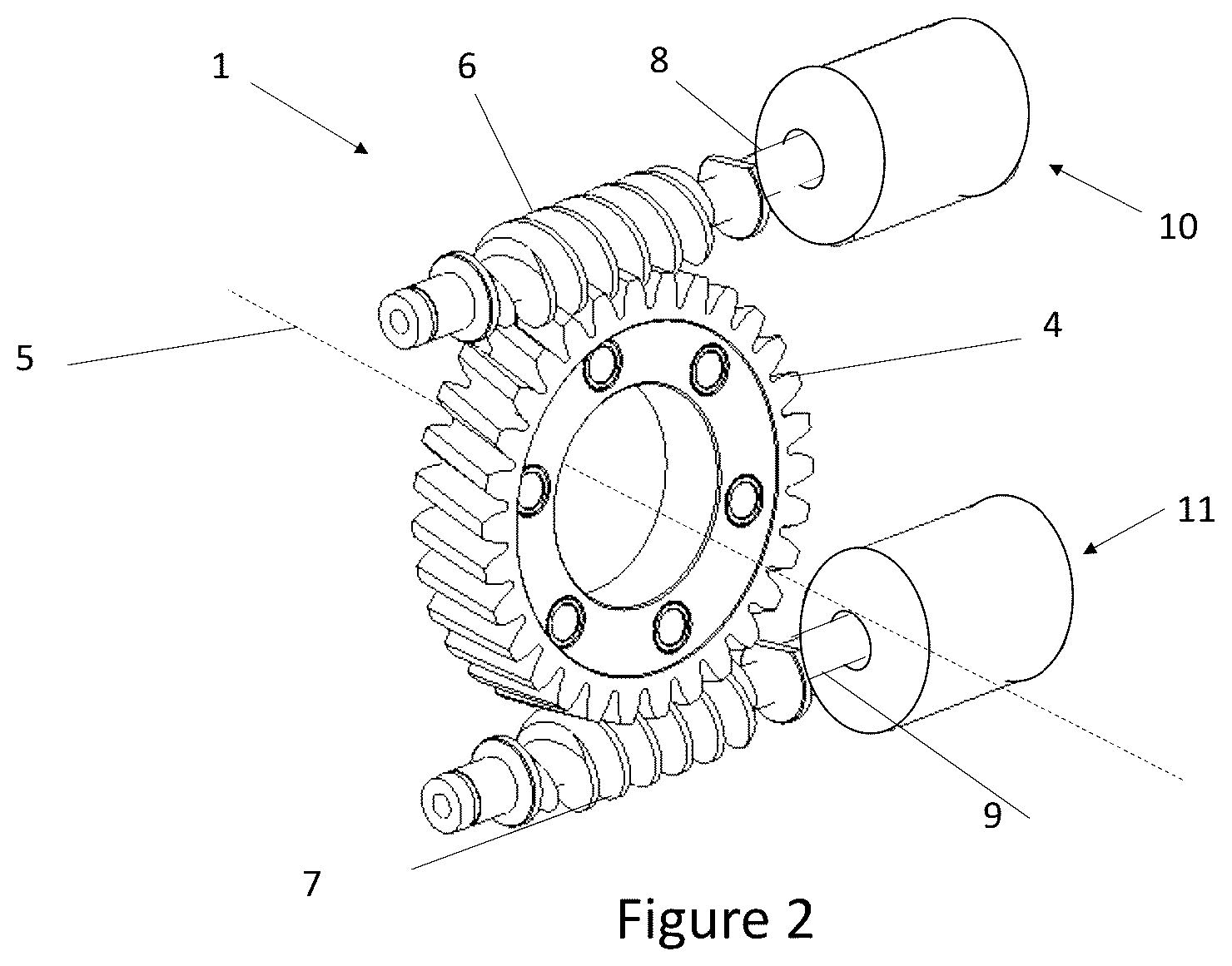 Patent US12325473 Figure 2 – Dual motor drive assembly