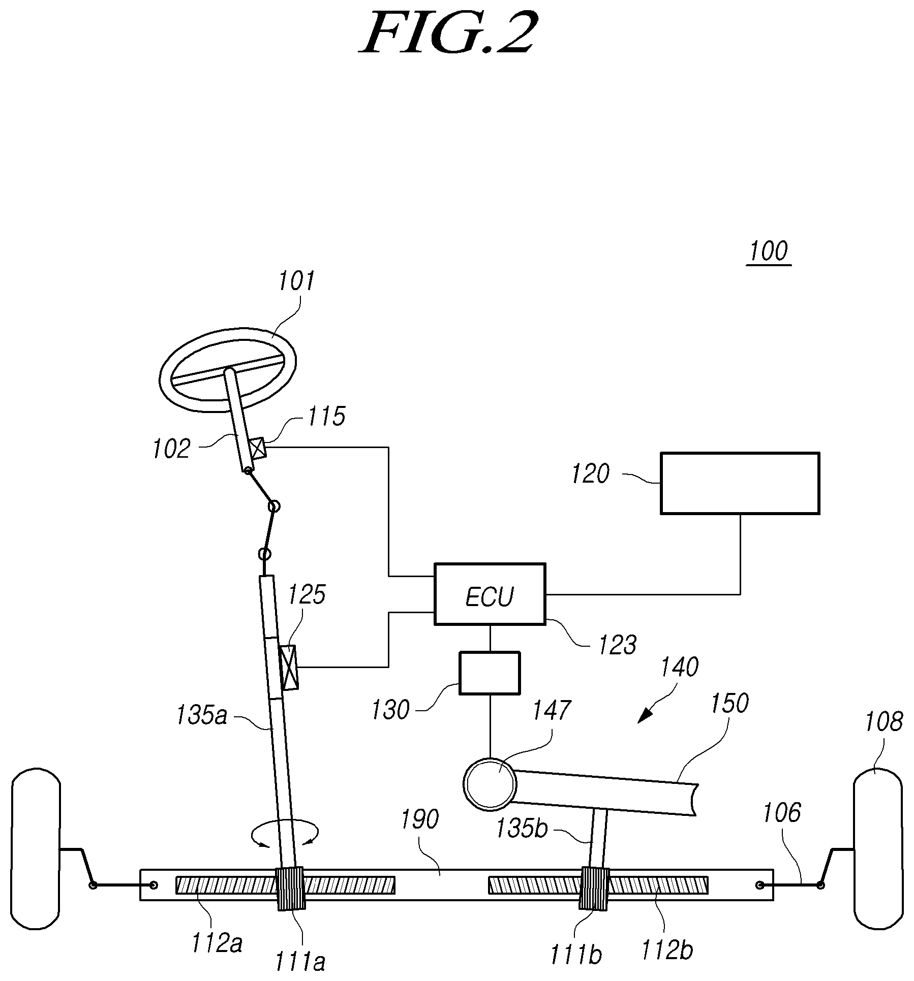 Patent US12325474 Figure 2 – Reducer for vehicle steering device