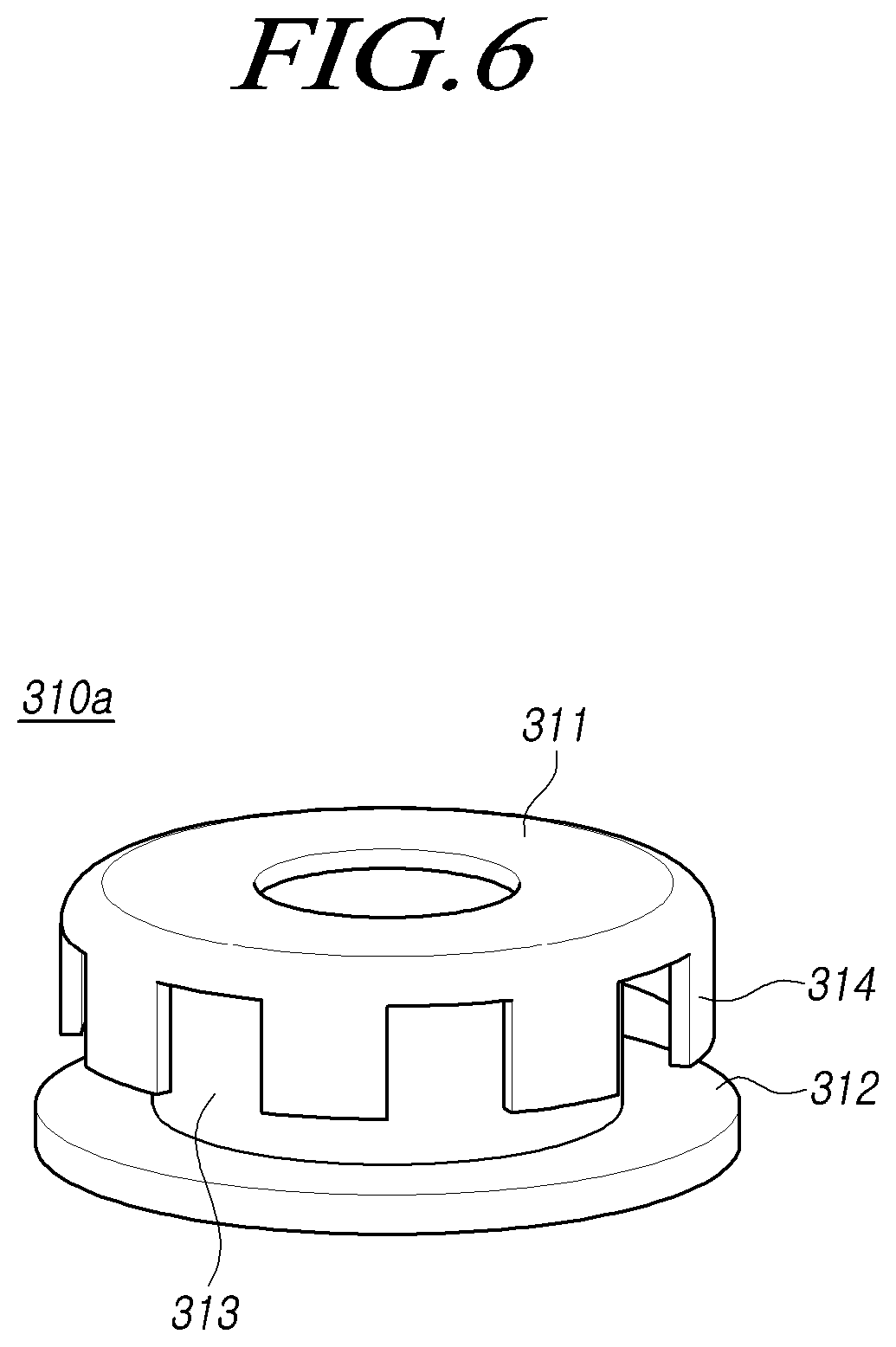 Patent US12325474 Figure 6 – Reducer for vehicle steering device