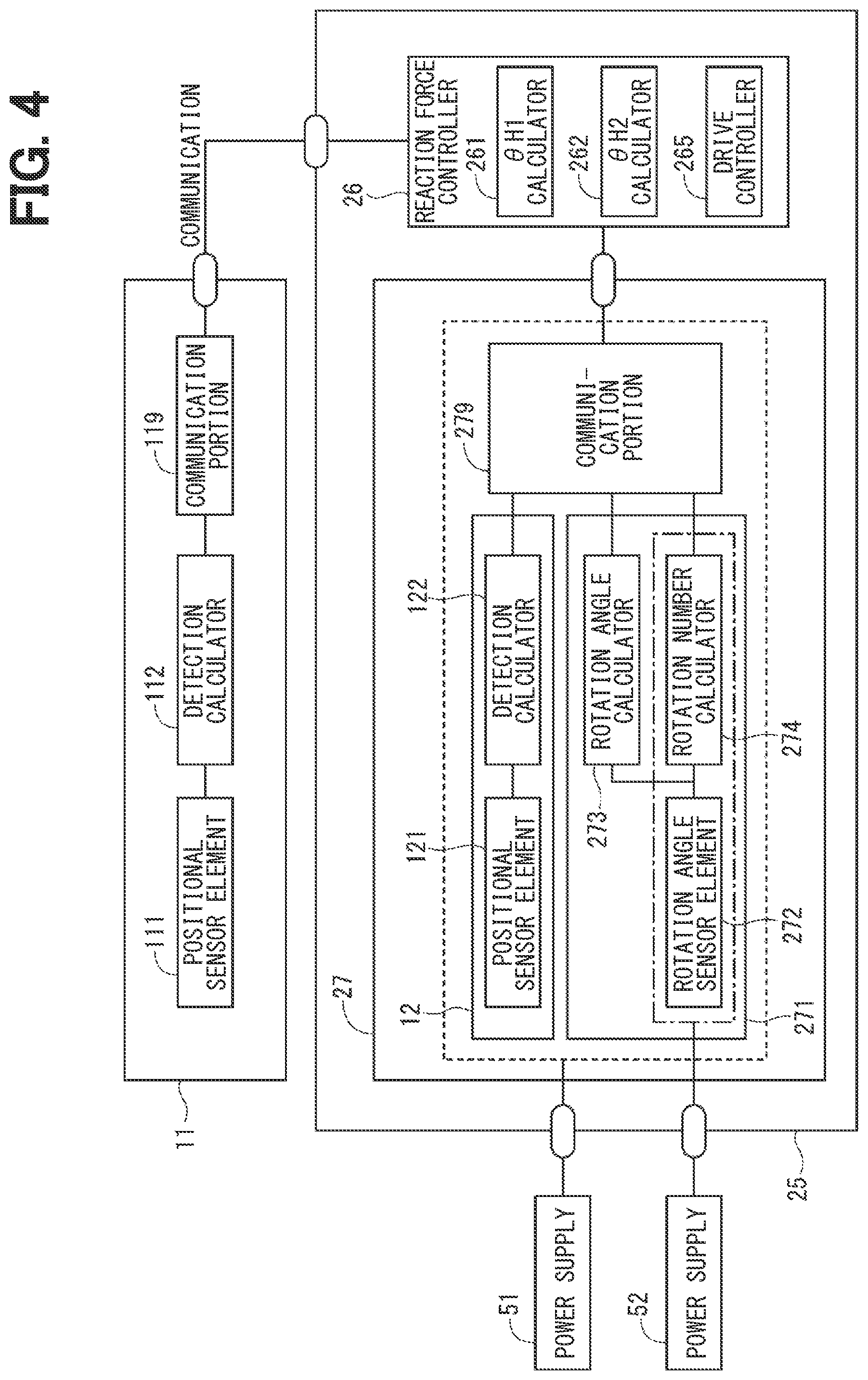 Patent US12325476 Figure 4 – Position detection device