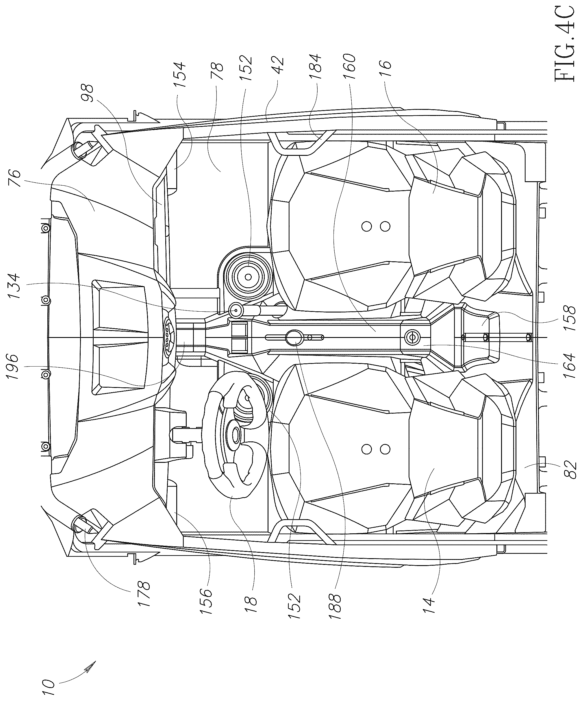 Patent US12325478 Figure 13 – Engine access panels for off-highway vehicle