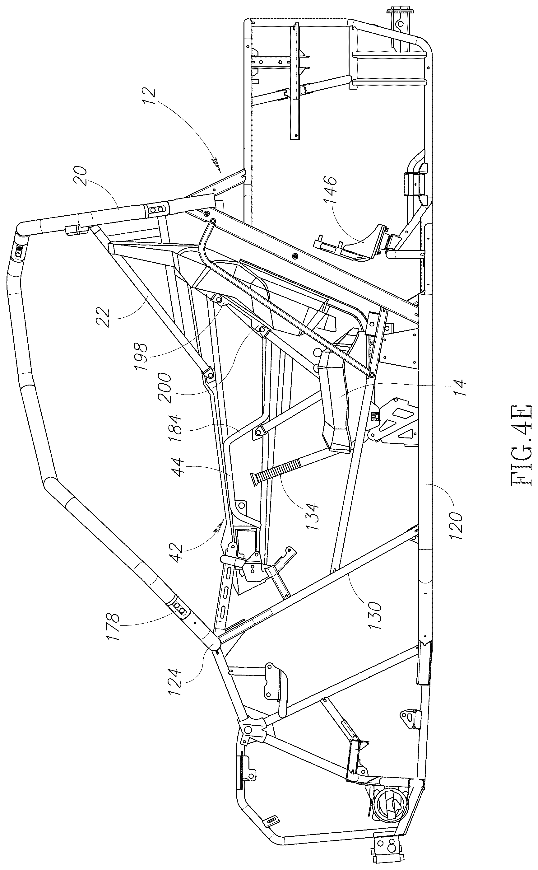 Patent US12325478 Figure 15 – Engine access panels for off-highway vehicle